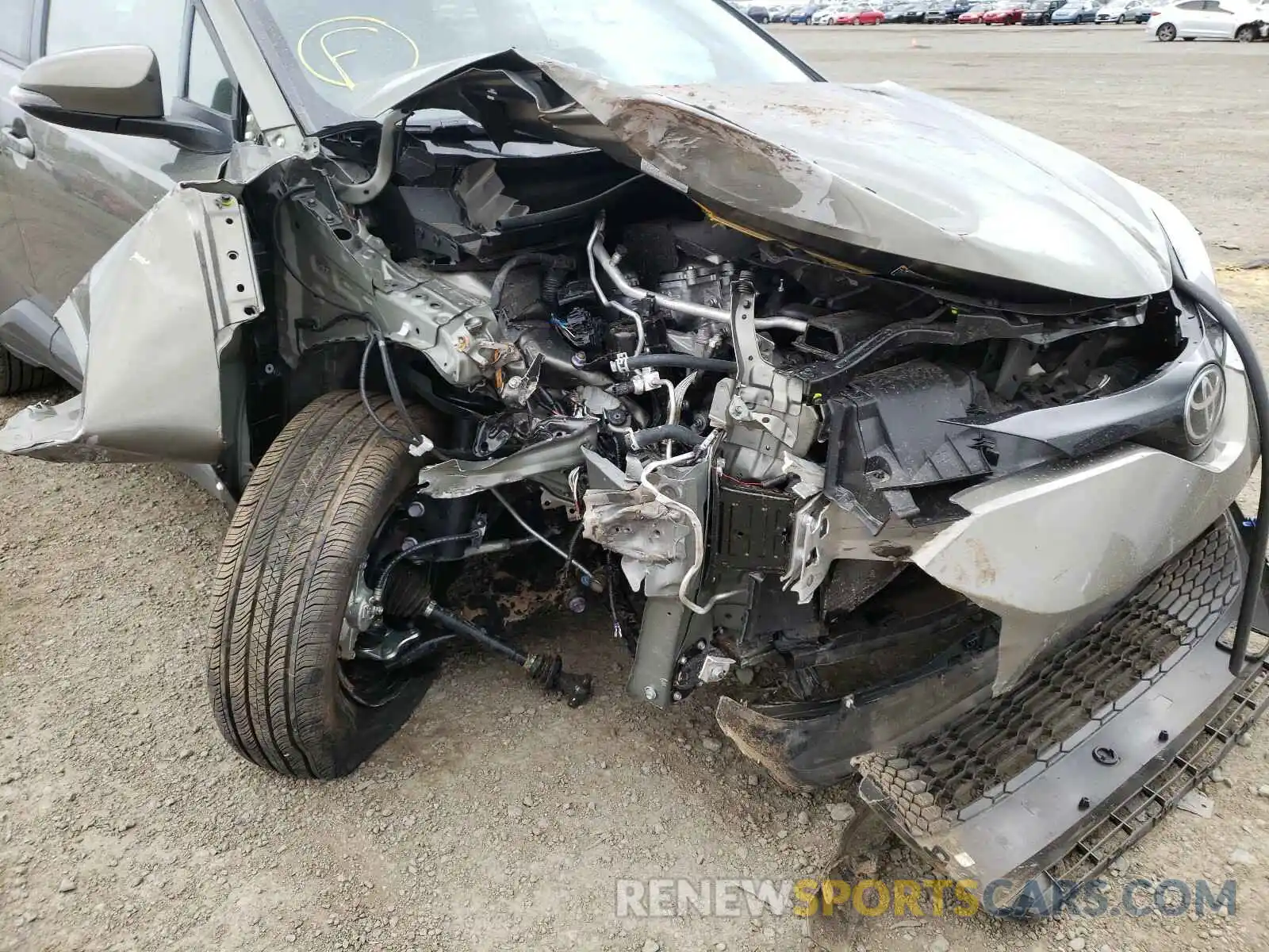 9 Photograph of a damaged car JTNKHMBX6M1096330 TOYOTA C-HR 2021