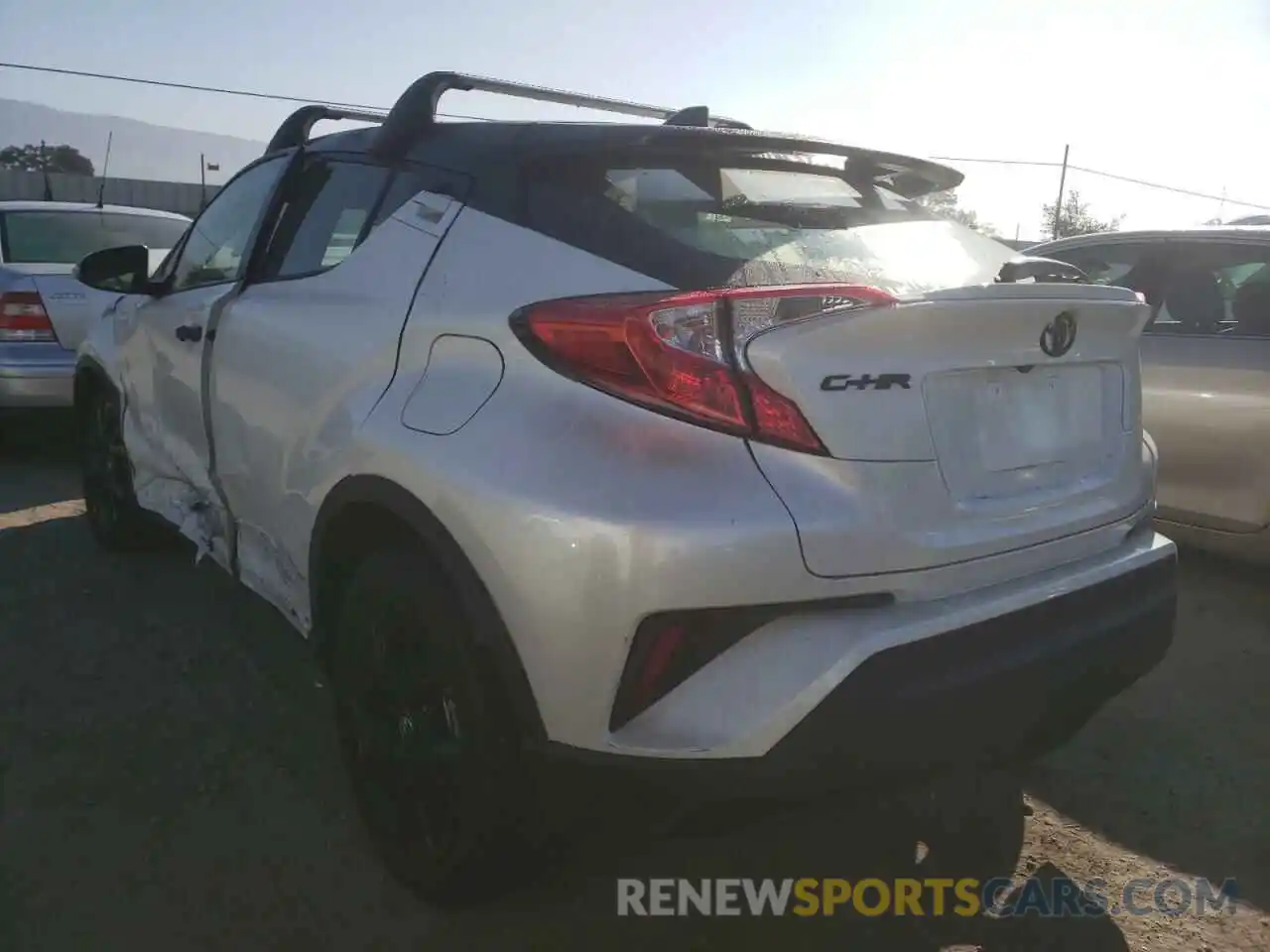 3 Photograph of a damaged car JTNKHMBX6M1096537 TOYOTA C-HR 2021