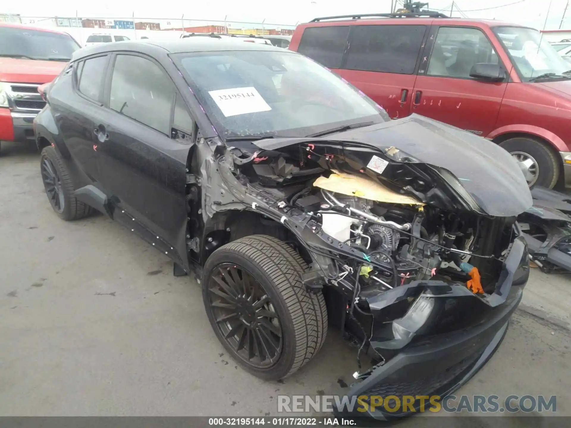 1 Photograph of a damaged car JTNKHMBX6M1096716 TOYOTA C-HR 2021