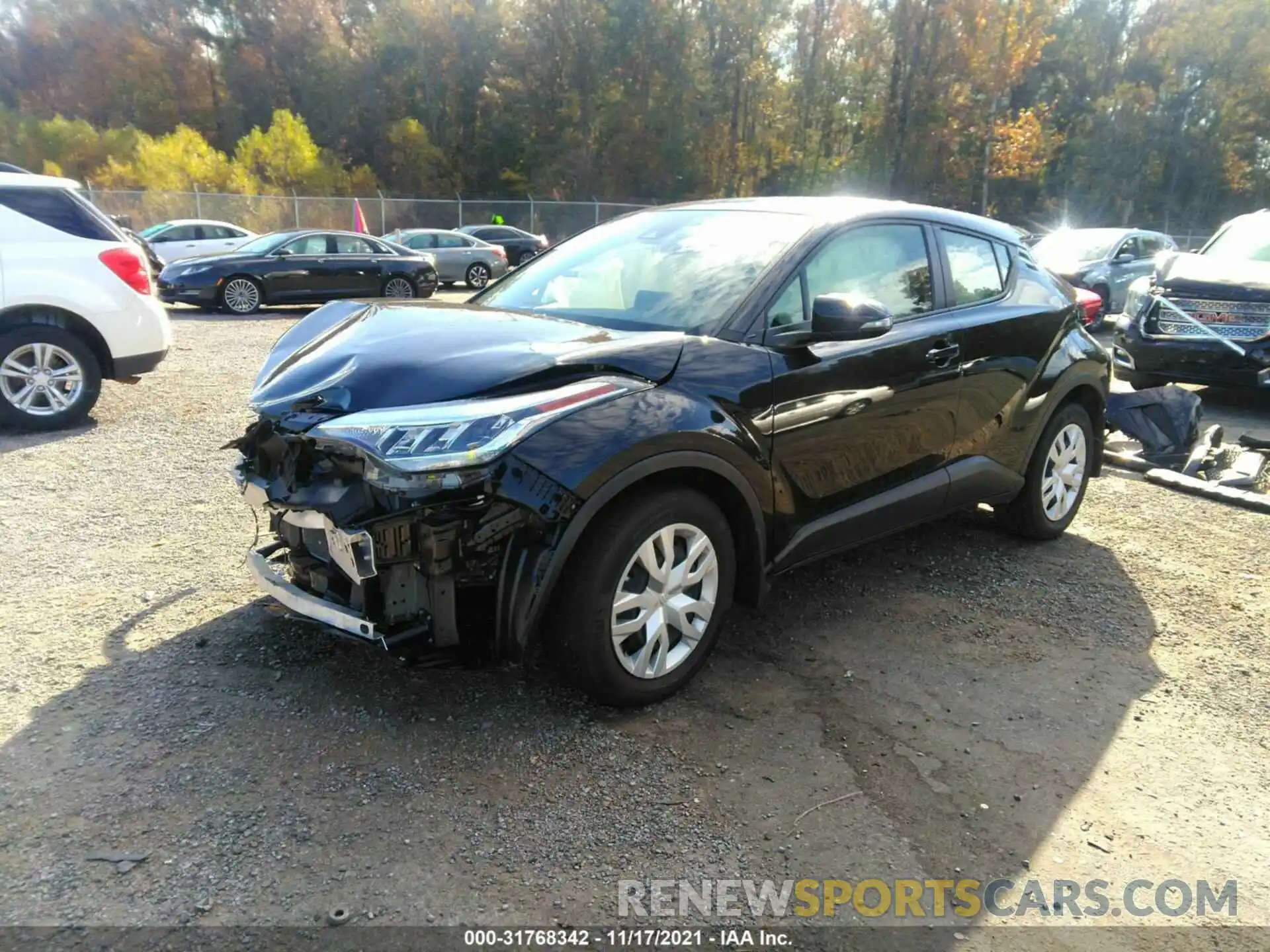 2 Photograph of a damaged car JTNKHMBX6M1097591 TOYOTA C-HR 2021