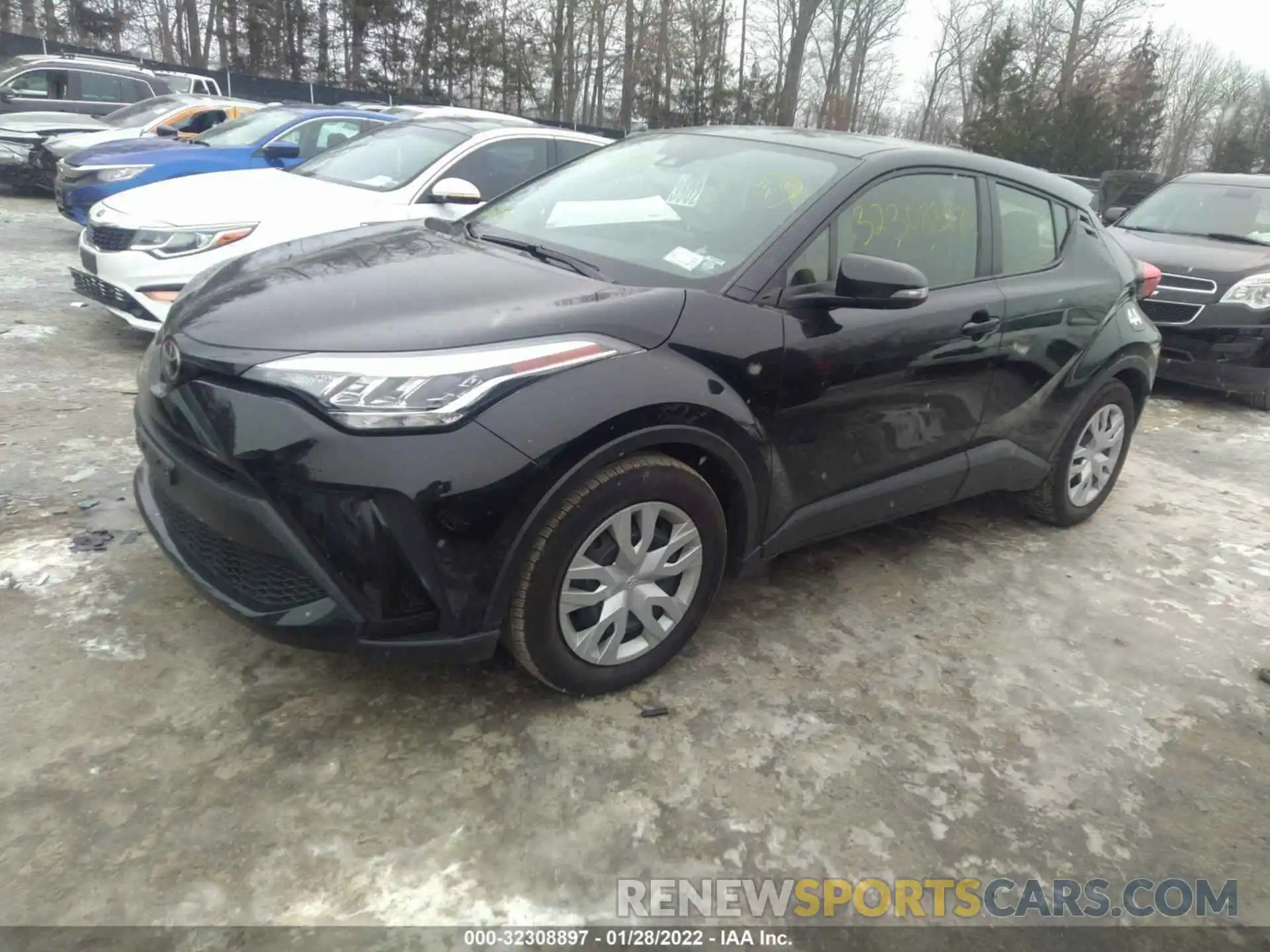 2 Photograph of a damaged car JTNKHMBX6M1098398 TOYOTA C-HR 2021