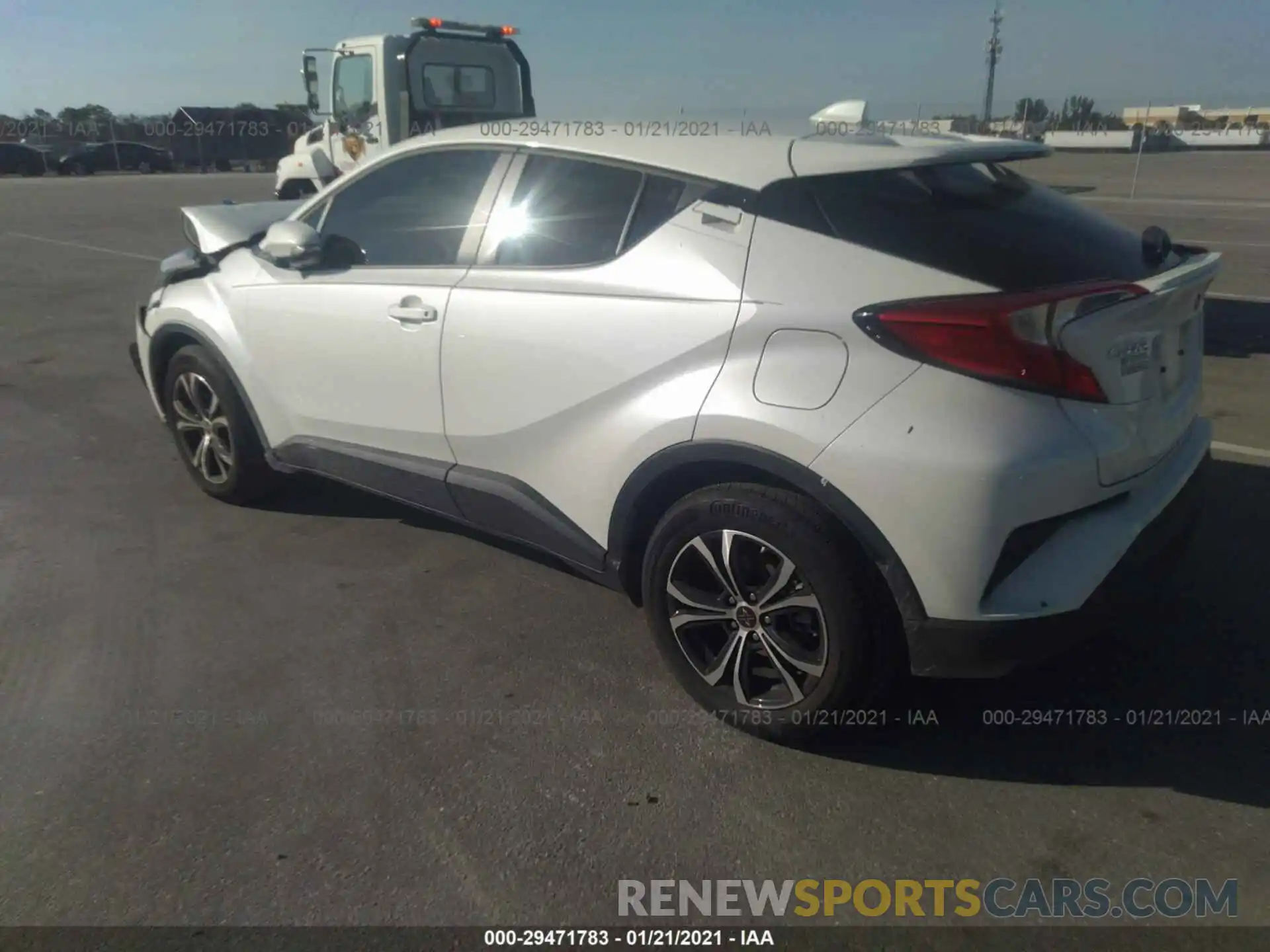 3 Photograph of a damaged car JTNKHMBX6M1098773 TOYOTA C-HR 2021