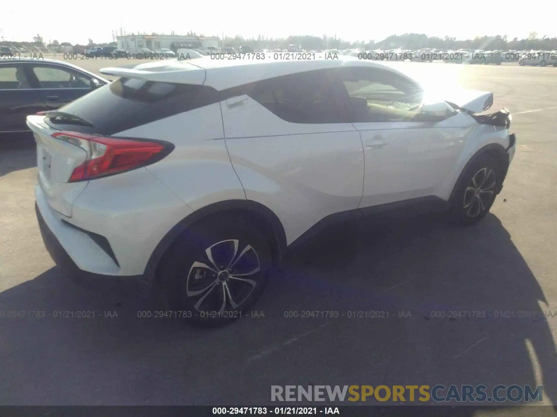 4 Photograph of a damaged car JTNKHMBX6M1098773 TOYOTA C-HR 2021