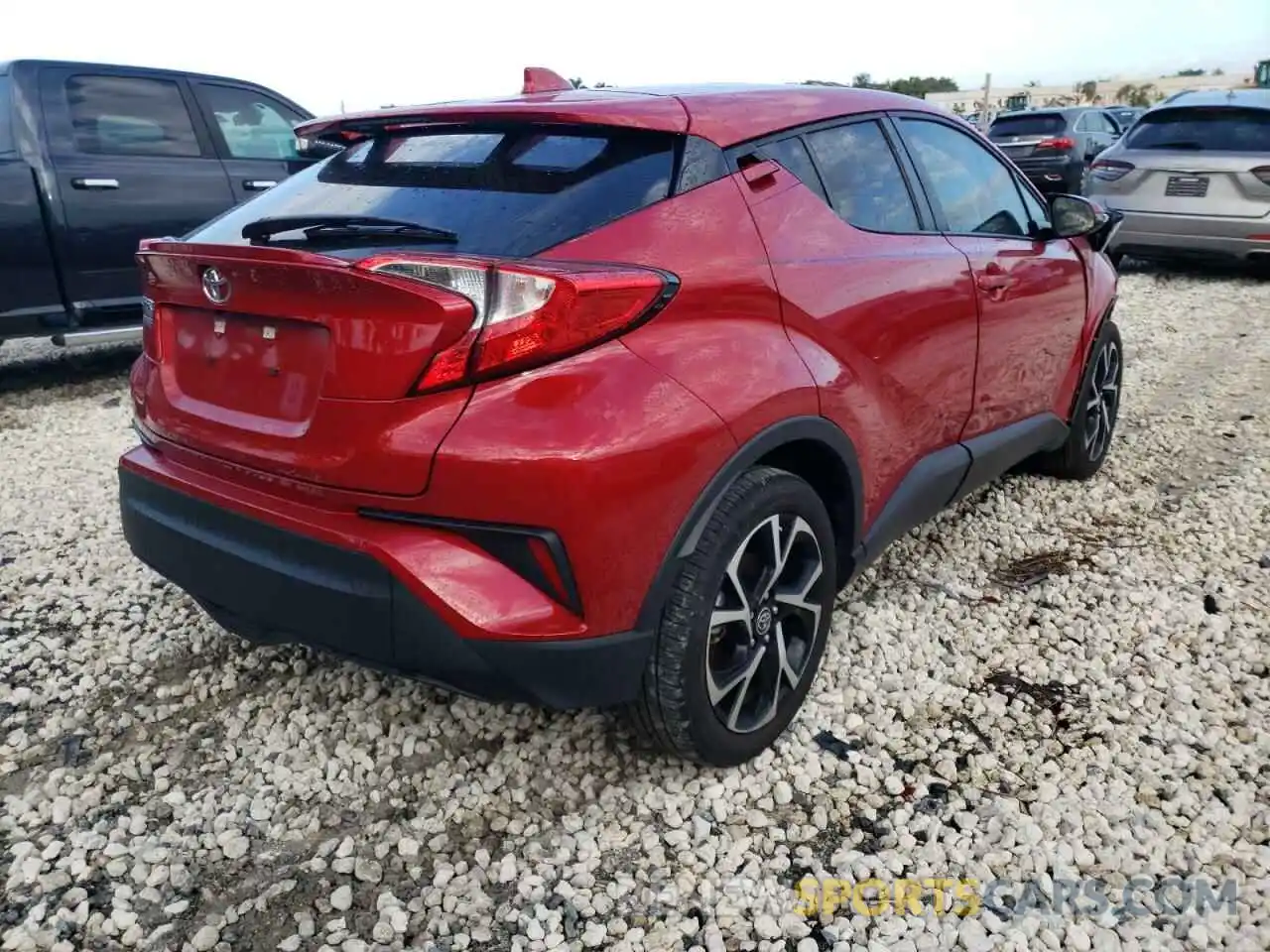 4 Photograph of a damaged car JTNKHMBX6M1098918 TOYOTA C-HR 2021