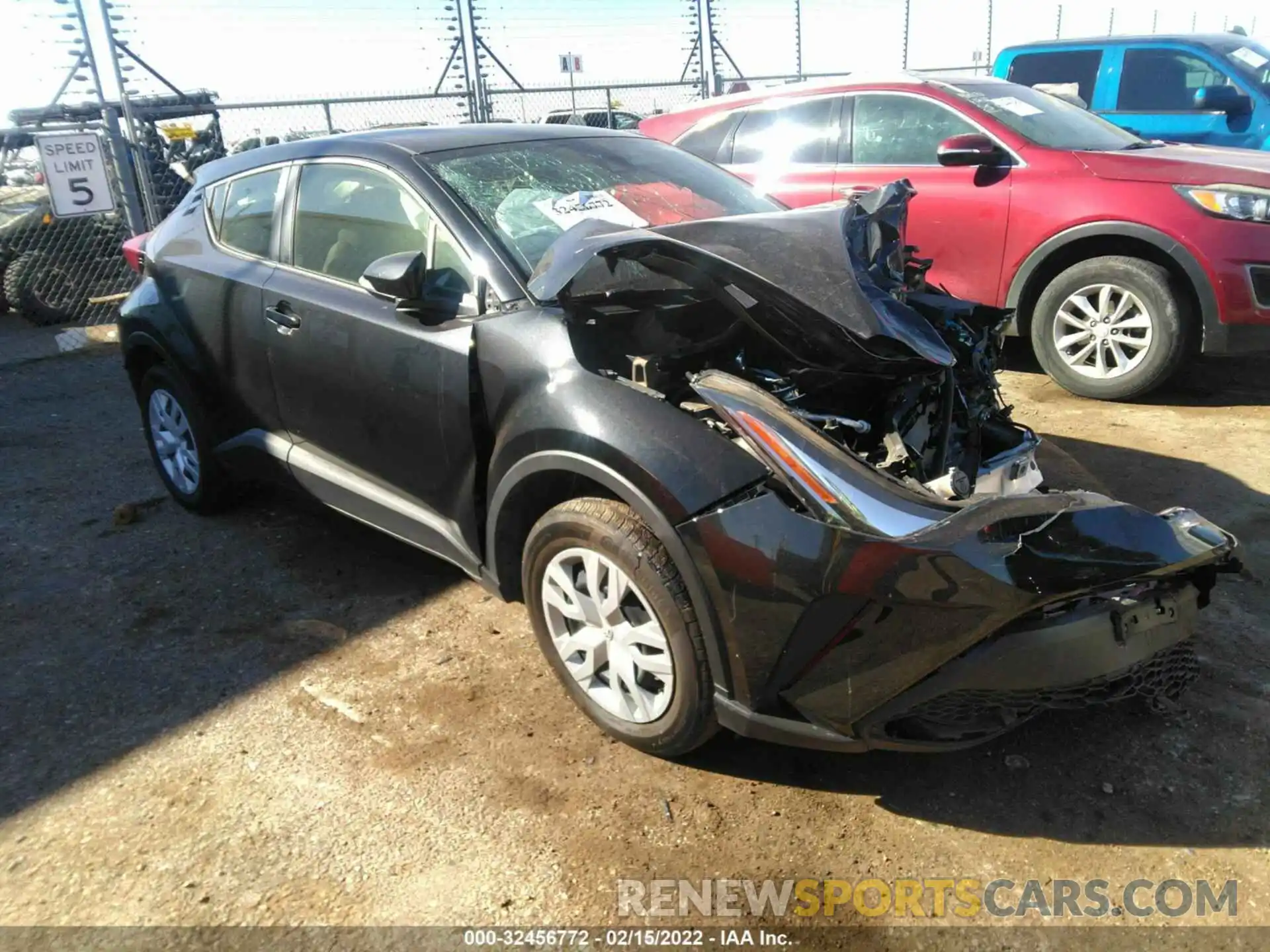 1 Photograph of a damaged car JTNKHMBX6M1100294 TOYOTA C-HR 2021