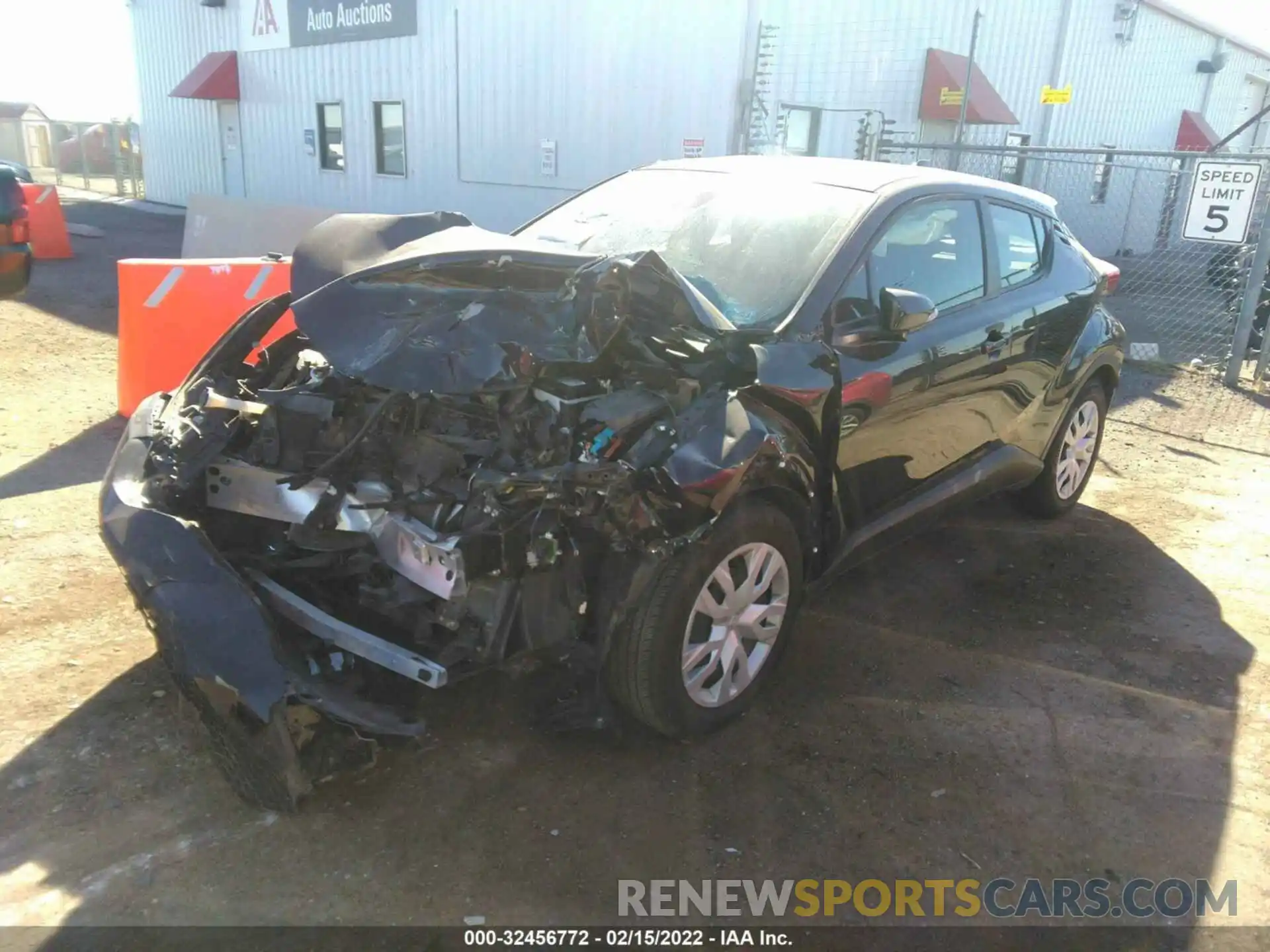 2 Photograph of a damaged car JTNKHMBX6M1100294 TOYOTA C-HR 2021