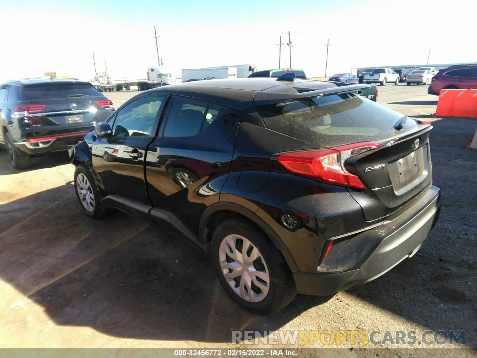 3 Photograph of a damaged car JTNKHMBX6M1100294 TOYOTA C-HR 2021