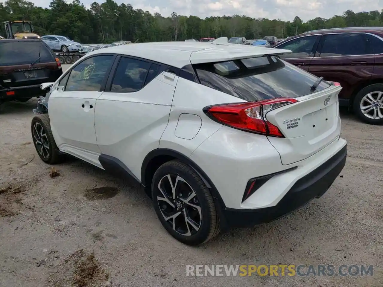 3 Photograph of a damaged car JTNKHMBX6M1104653 TOYOTA C-HR 2021