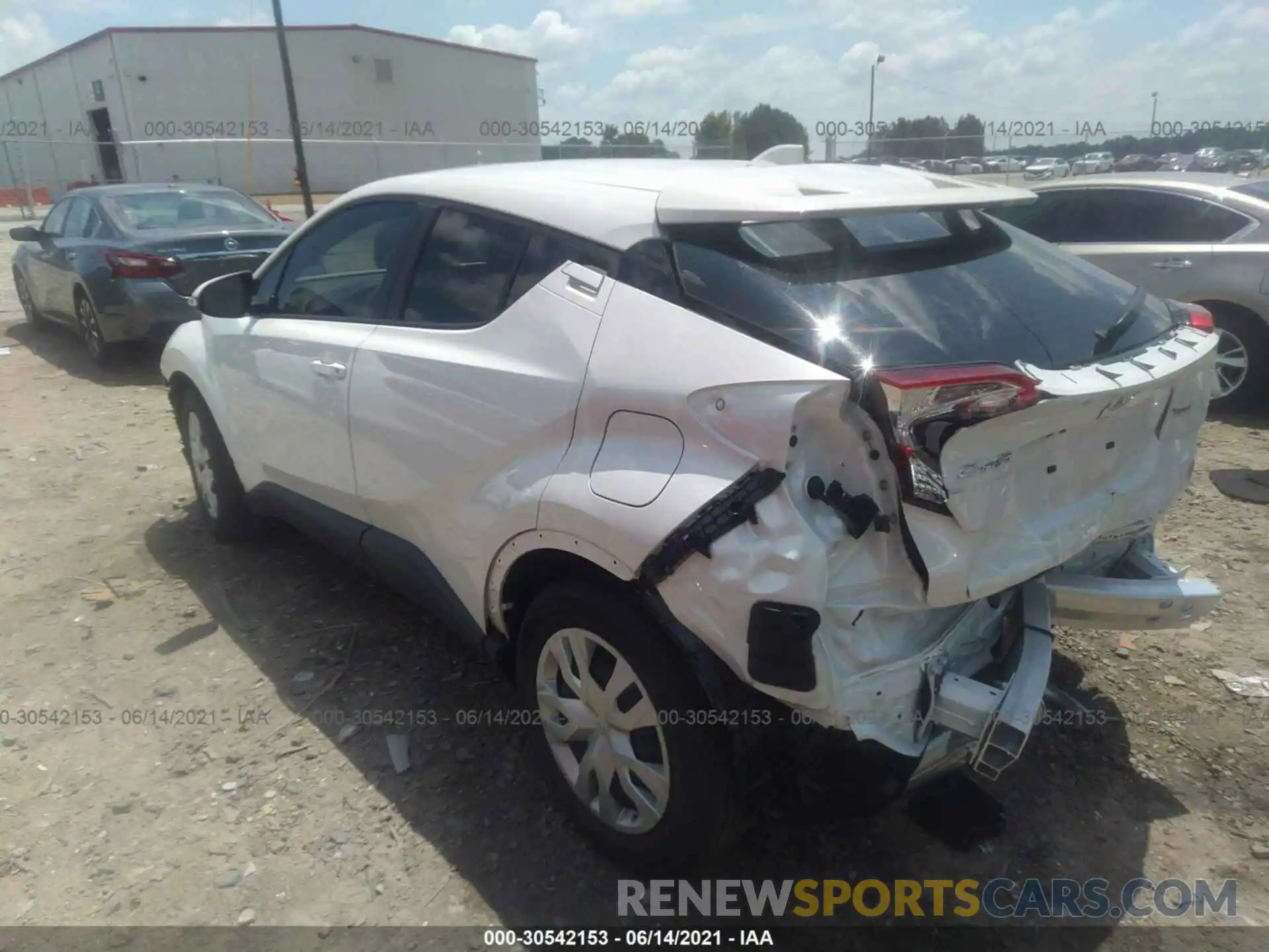 3 Photograph of a damaged car JTNKHMBX6M1106645 TOYOTA C-HR 2021