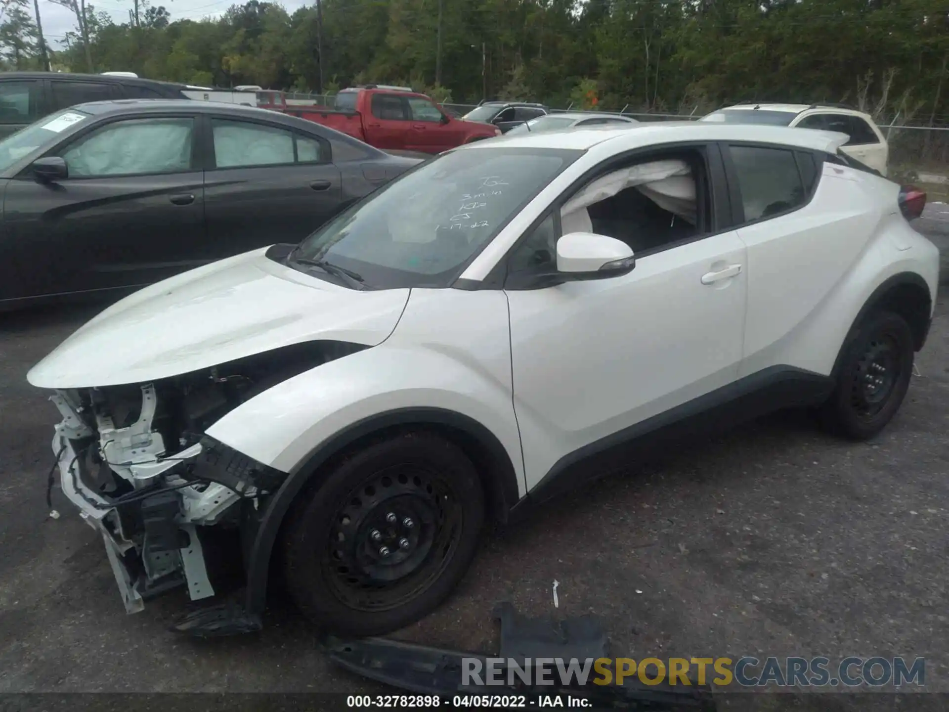 2 Photograph of a damaged car JTNKHMBX6M1107441 TOYOTA C-HR 2021