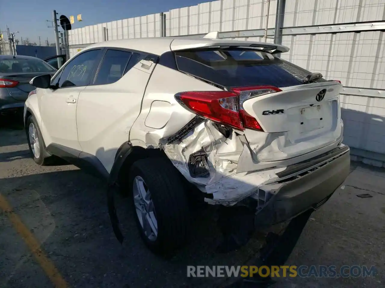 3 Photograph of a damaged car JTNKHMBX6M1107925 TOYOTA C-HR 2021