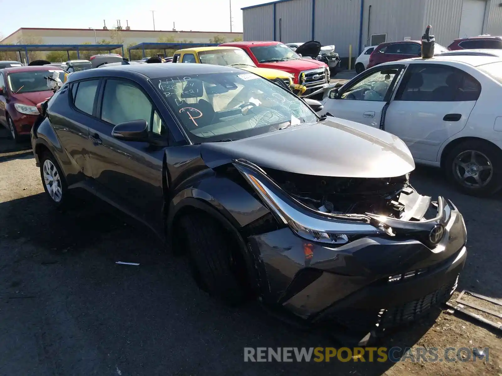 1 Photograph of a damaged car JTNKHMBX6M1109500 TOYOTA C-HR 2021