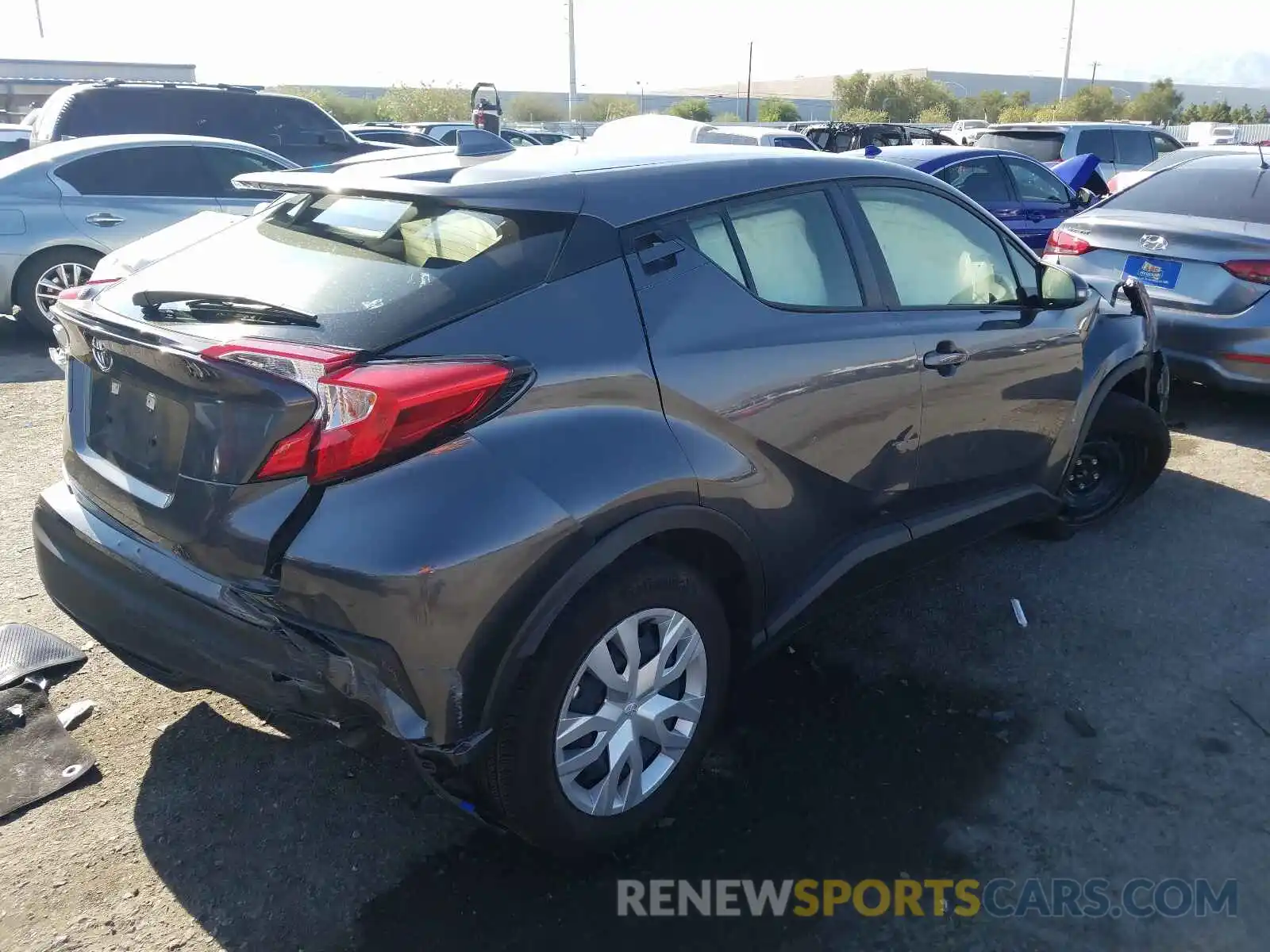 4 Photograph of a damaged car JTNKHMBX6M1109500 TOYOTA C-HR 2021