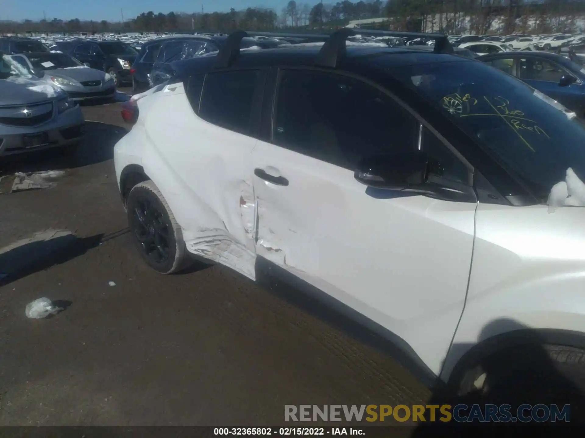 6 Photograph of a damaged car JTNKHMBX6M1109593 TOYOTA C-HR 2021