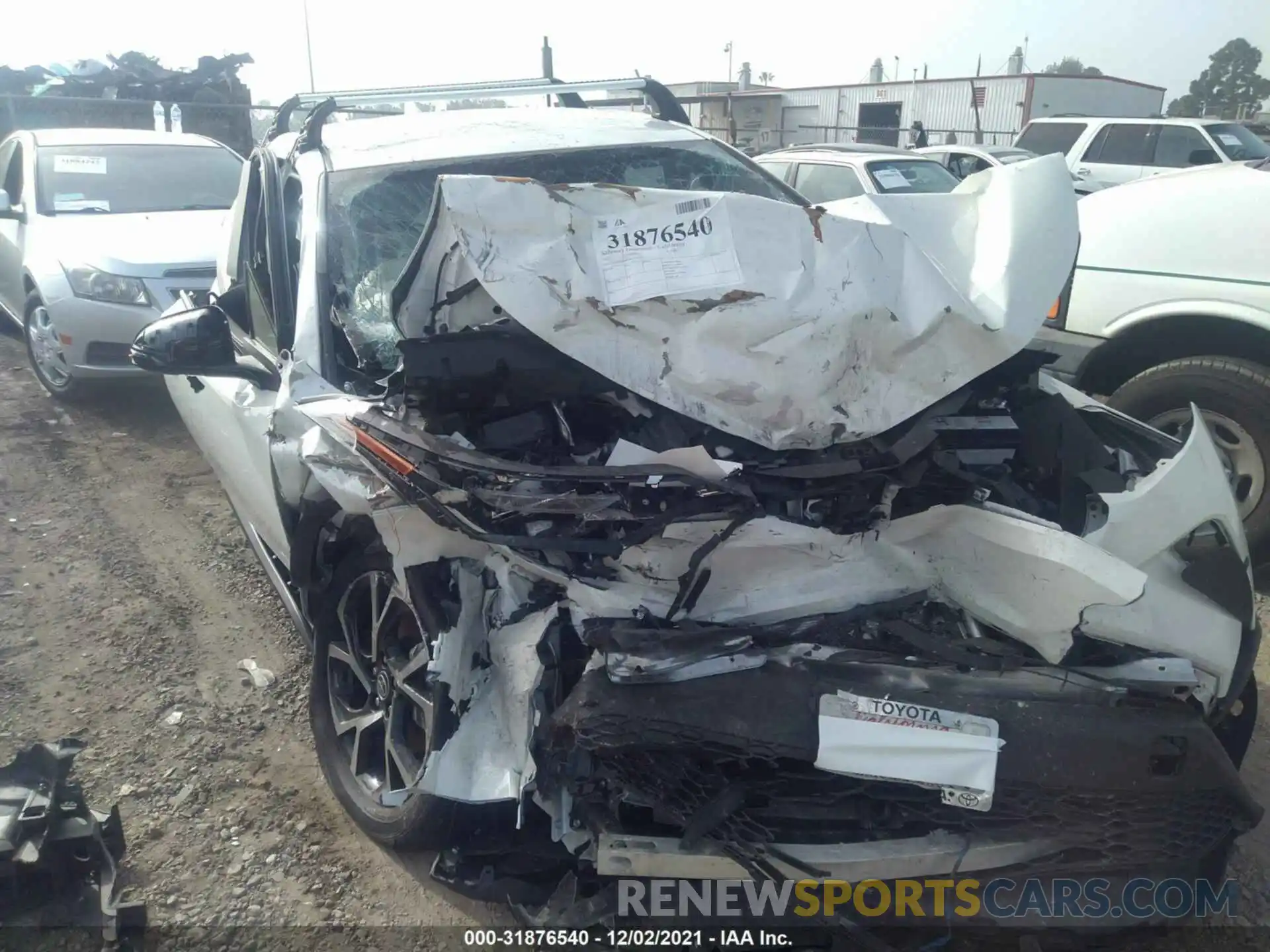 6 Photograph of a damaged car JTNKHMBX6M1110369 TOYOTA C-HR 2021