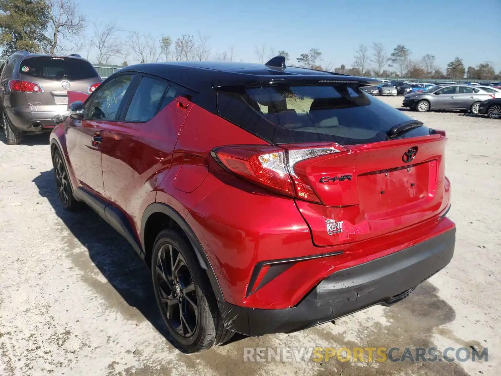 3 Photograph of a damaged car JTNKHMBX6M1112946 TOYOTA C-HR 2021