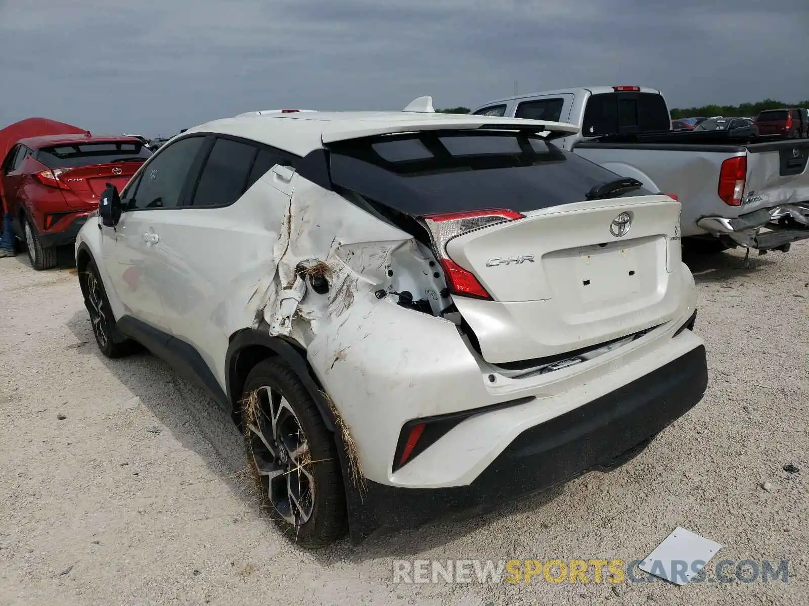 3 Photograph of a damaged car JTNKHMBX6M1114454 TOYOTA C-HR 2021