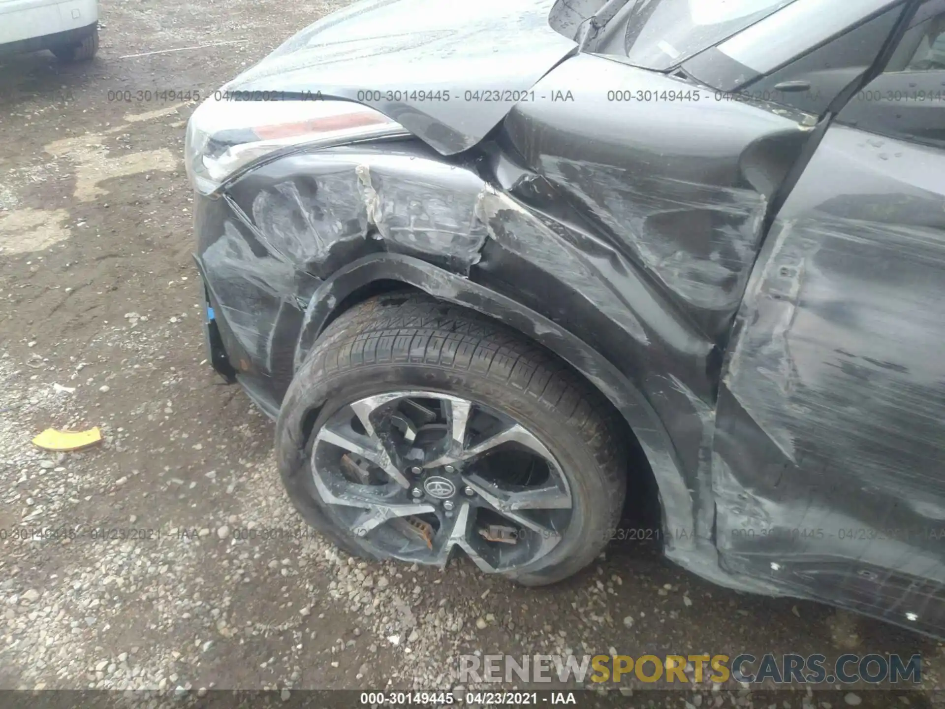 6 Photograph of a damaged car JTNKHMBX6M1115796 TOYOTA C-HR 2021