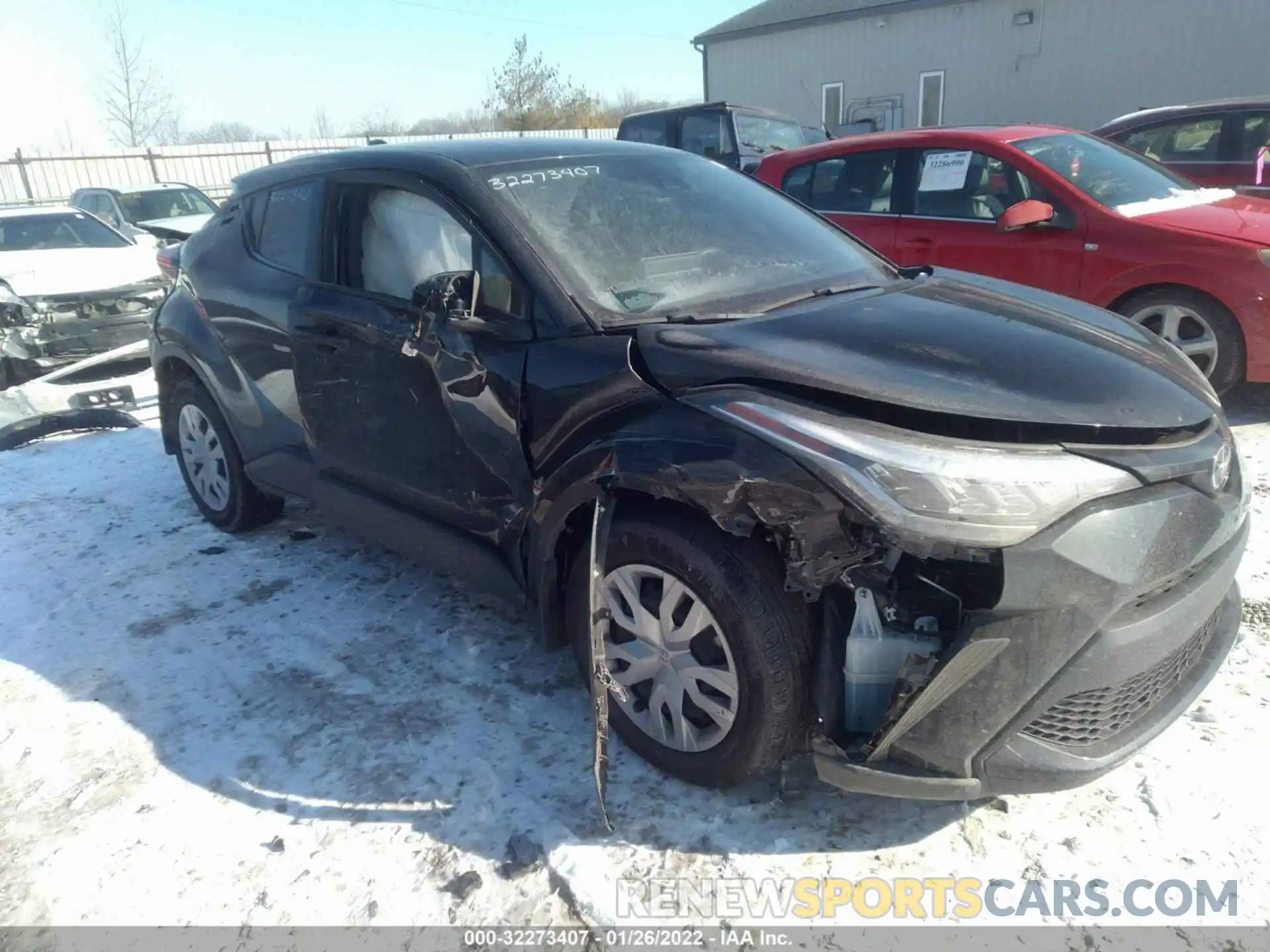 1 Photograph of a damaged car JTNKHMBX6M1117032 TOYOTA C-HR 2021