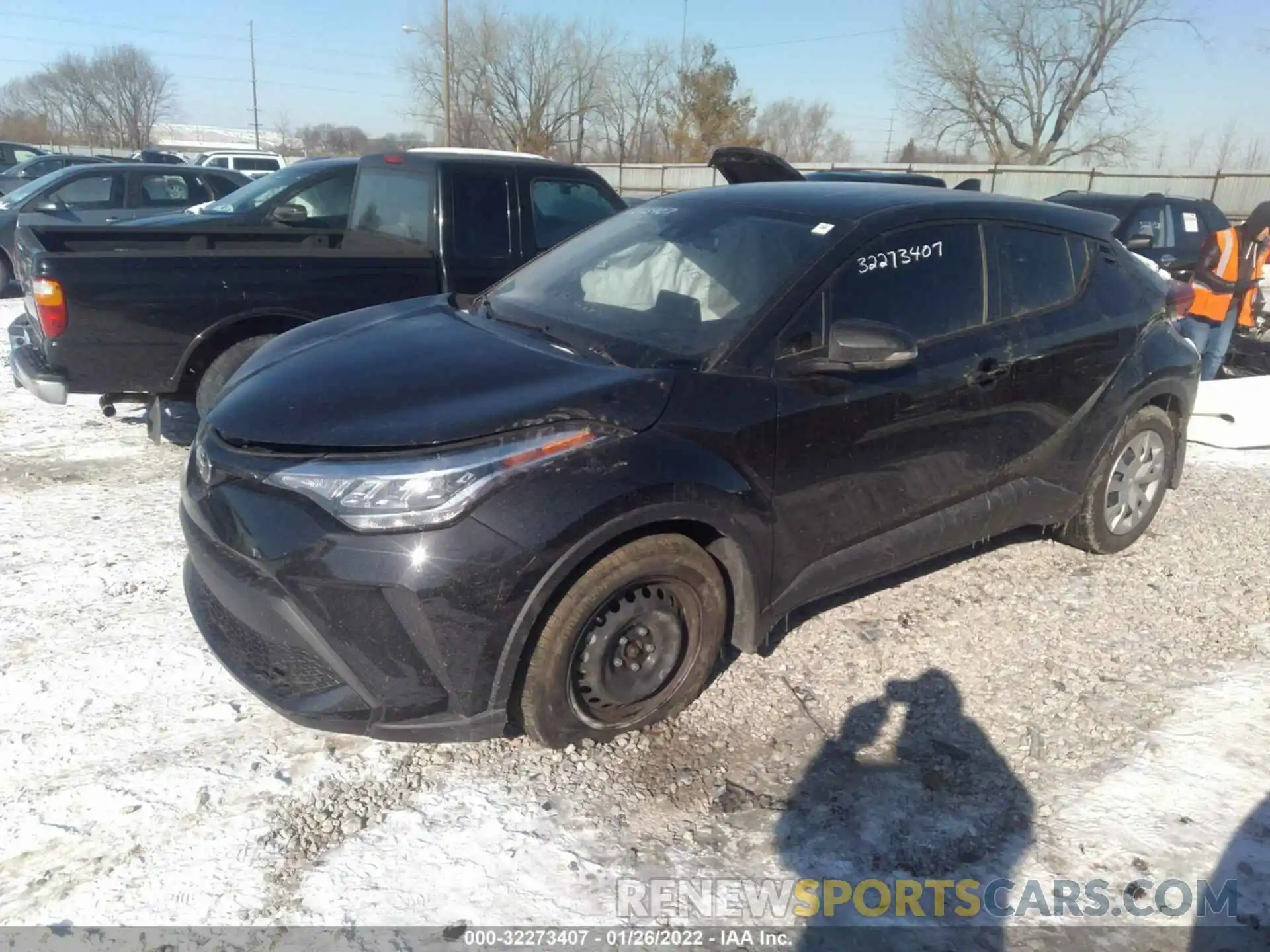 2 Photograph of a damaged car JTNKHMBX6M1117032 TOYOTA C-HR 2021