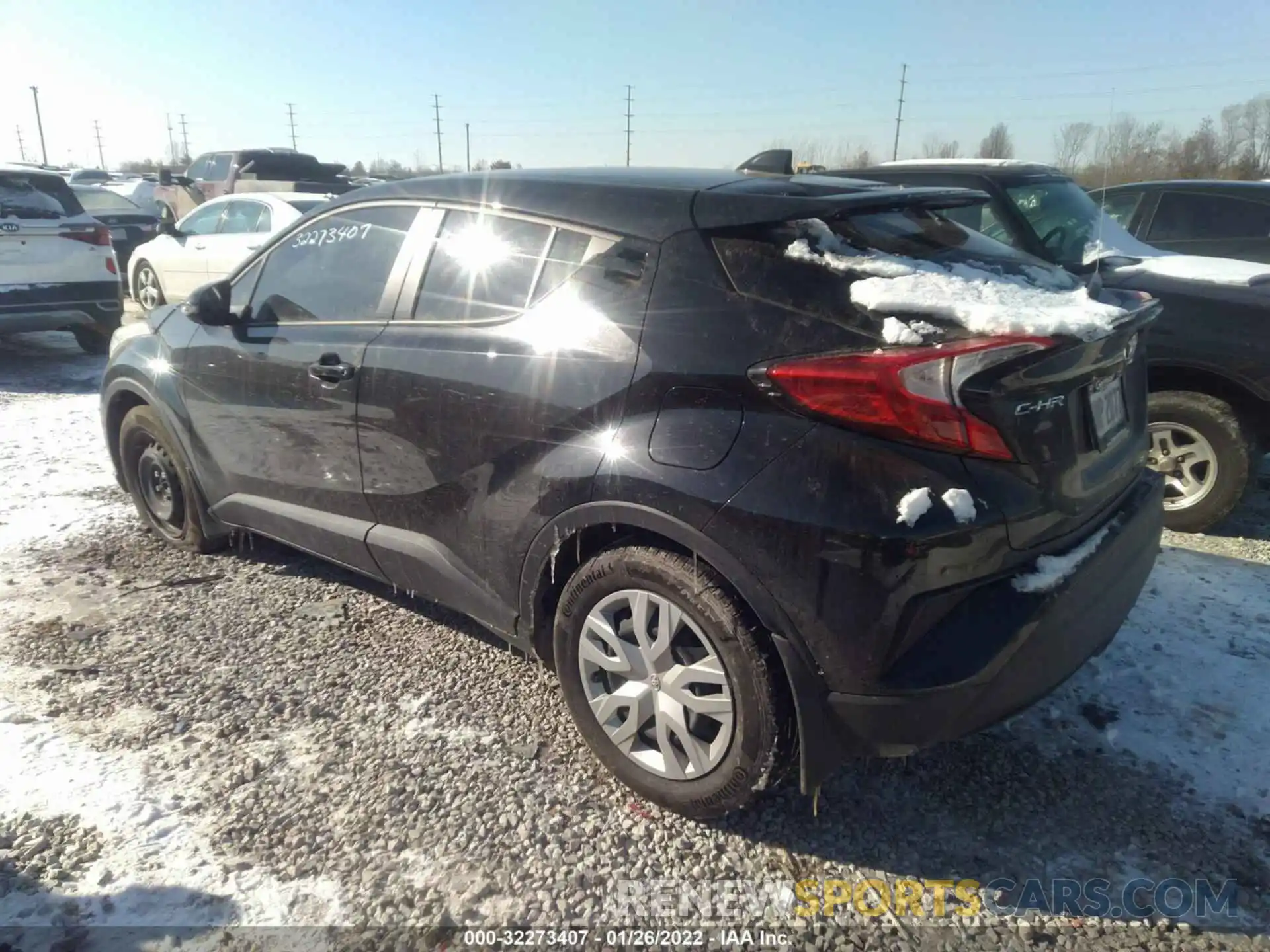 3 Photograph of a damaged car JTNKHMBX6M1117032 TOYOTA C-HR 2021