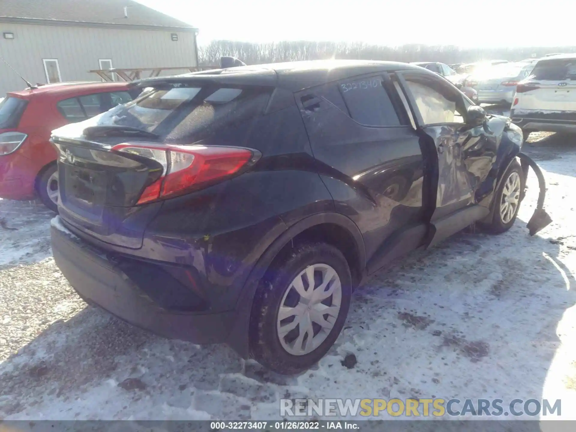 4 Photograph of a damaged car JTNKHMBX6M1117032 TOYOTA C-HR 2021