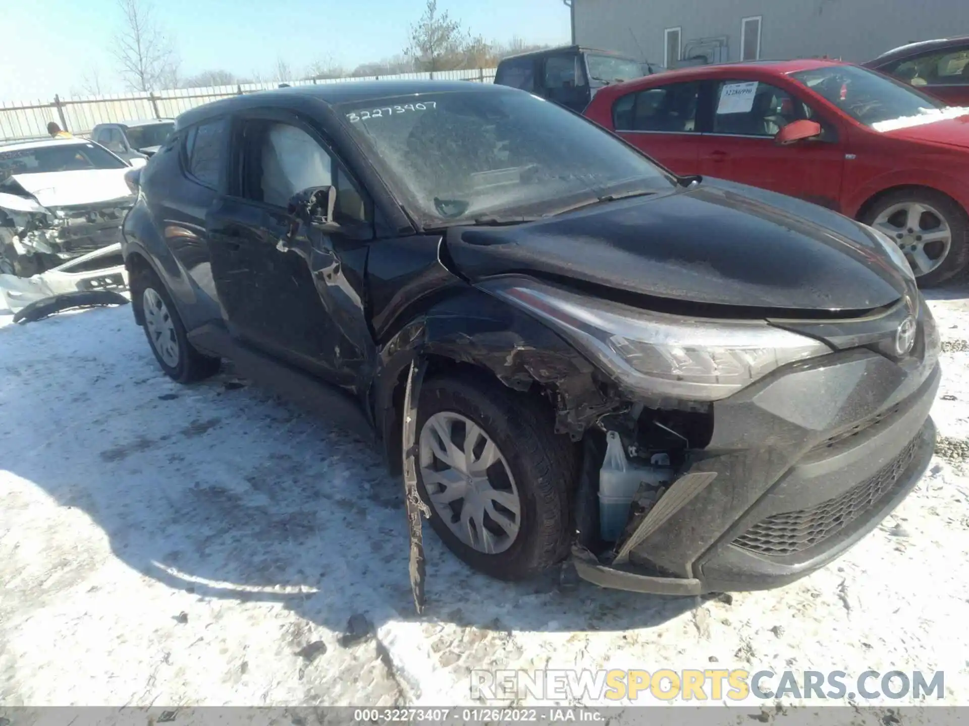 6 Photograph of a damaged car JTNKHMBX6M1117032 TOYOTA C-HR 2021