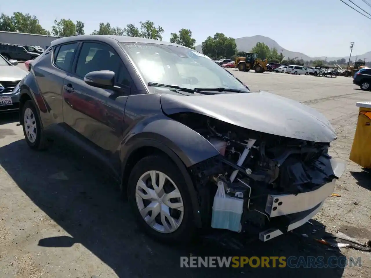 1 Photograph of a damaged car JTNKHMBX6M1117242 TOYOTA C-HR 2021