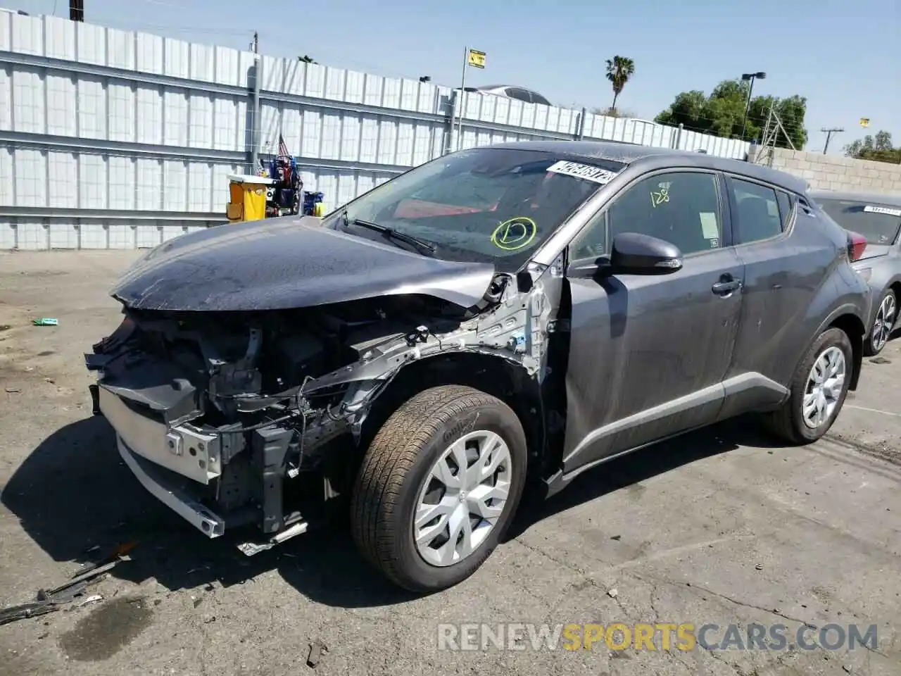 2 Photograph of a damaged car JTNKHMBX6M1117242 TOYOTA C-HR 2021