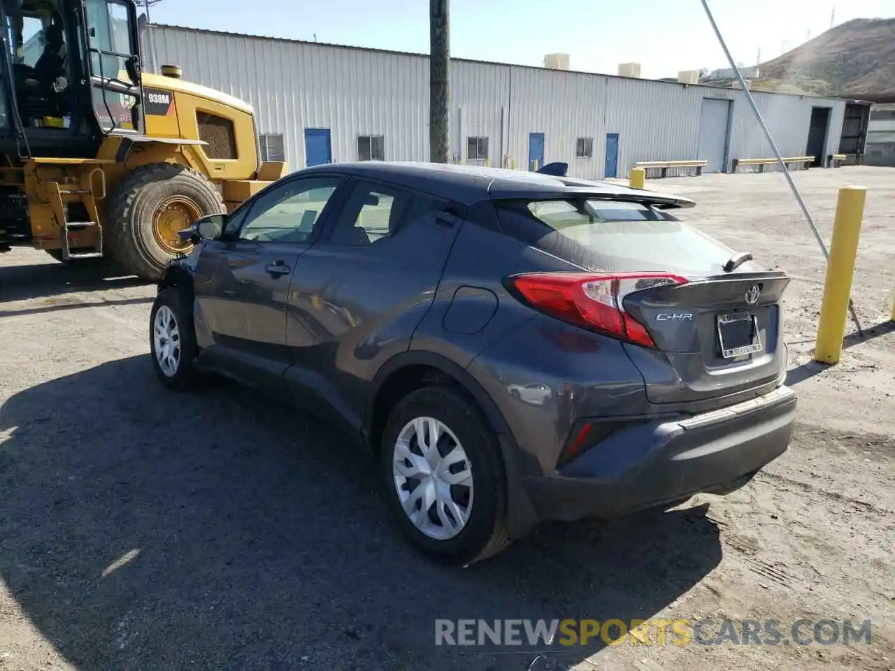 3 Photograph of a damaged car JTNKHMBX6M1117242 TOYOTA C-HR 2021