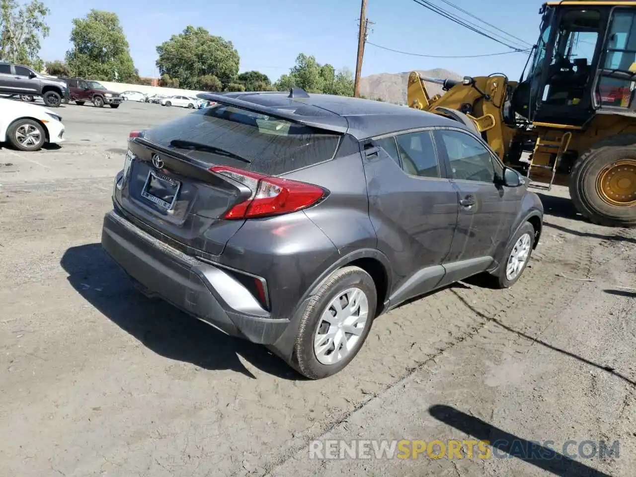 4 Photograph of a damaged car JTNKHMBX6M1117242 TOYOTA C-HR 2021