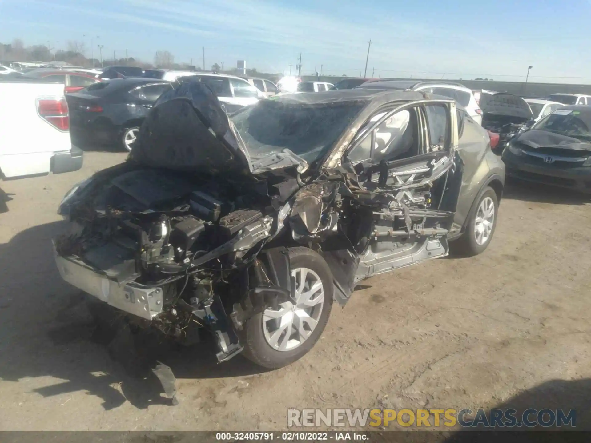 2 Photograph of a damaged car JTNKHMBX6M1118195 TOYOTA C-HR 2021