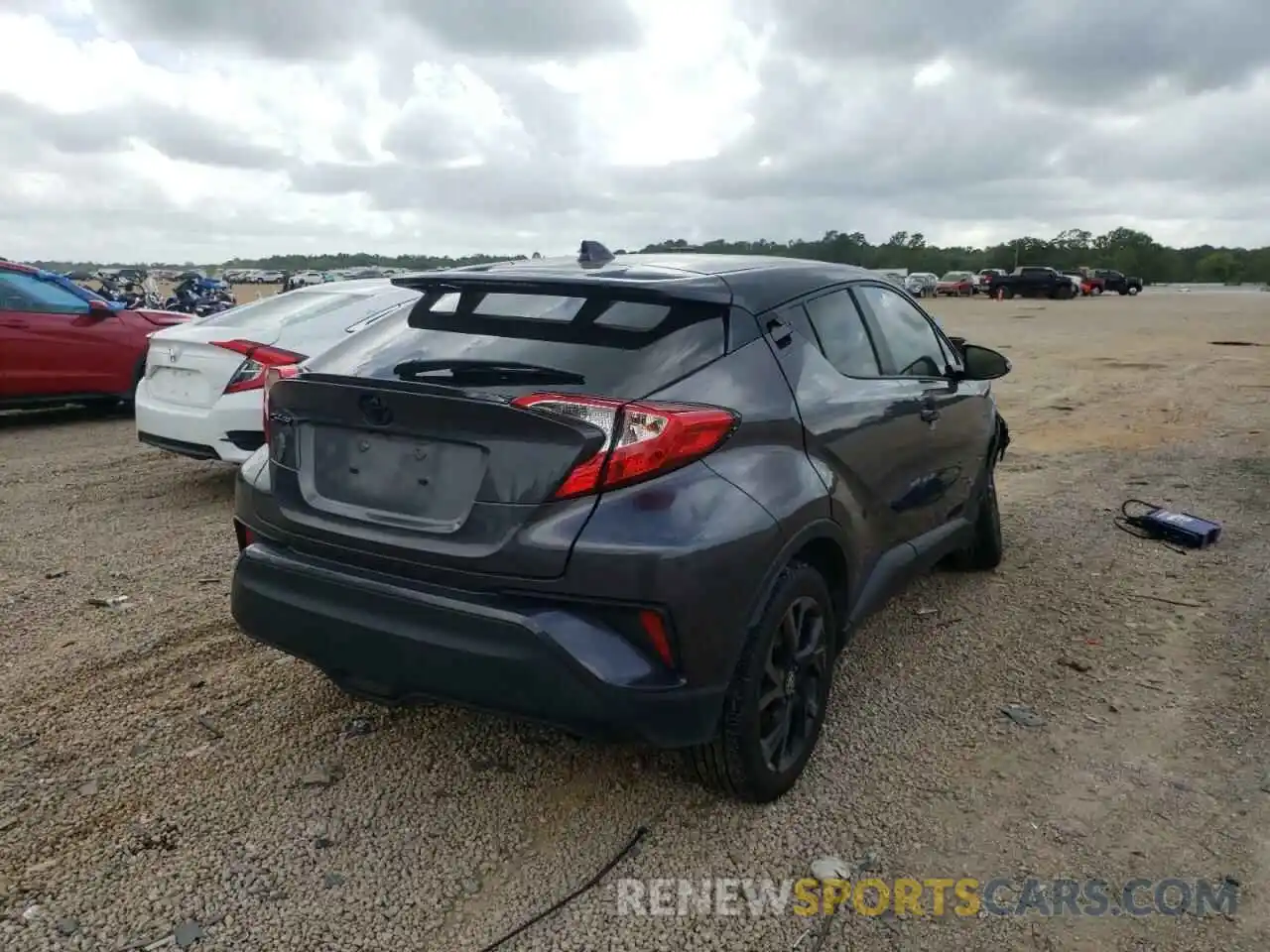 4 Photograph of a damaged car JTNKHMBX6M1118729 TOYOTA C-HR 2021