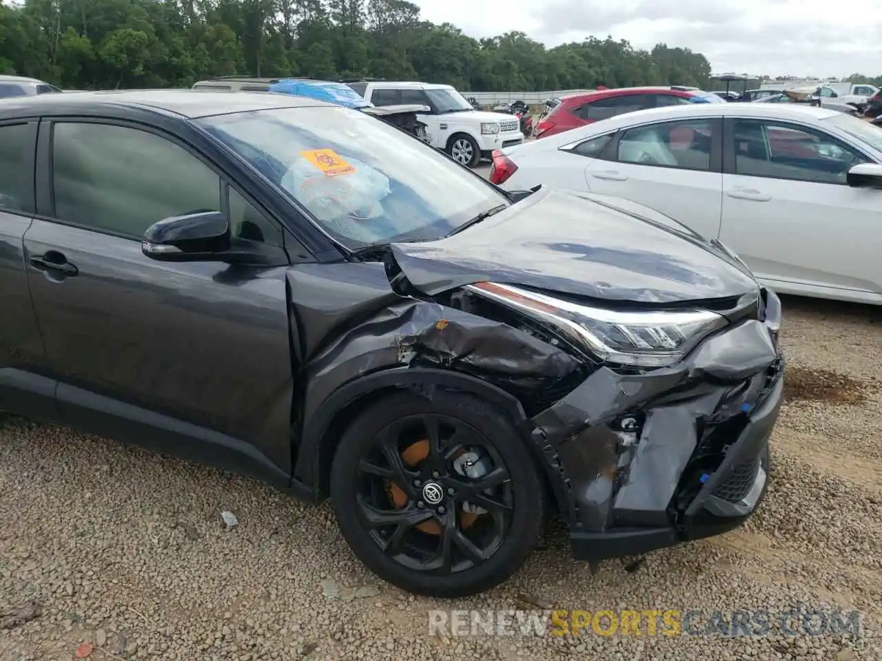 9 Photograph of a damaged car JTNKHMBX6M1118729 TOYOTA C-HR 2021