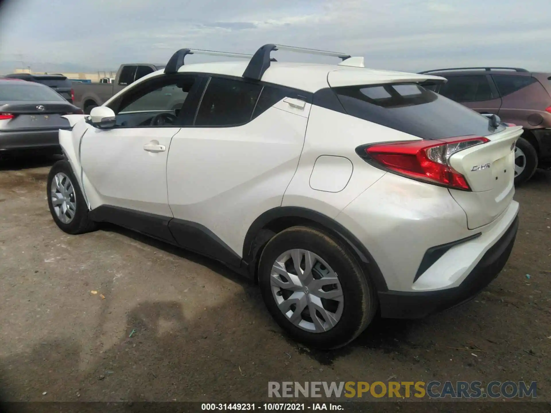 3 Photograph of a damaged car JTNKHMBX6M1120335 TOYOTA C-HR 2021