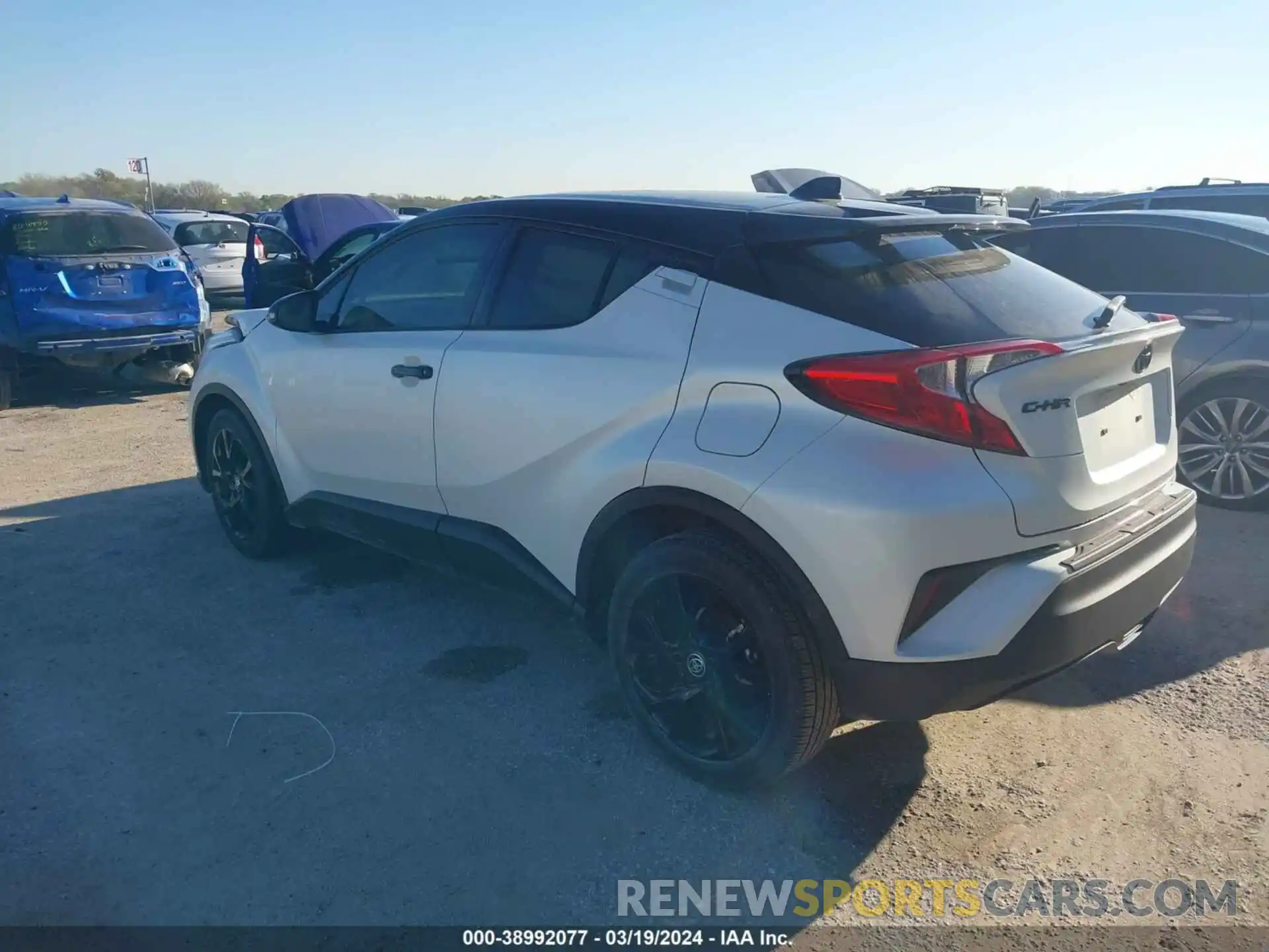 3 Photograph of a damaged car JTNKHMBX6M1122392 TOYOTA C-HR 2021