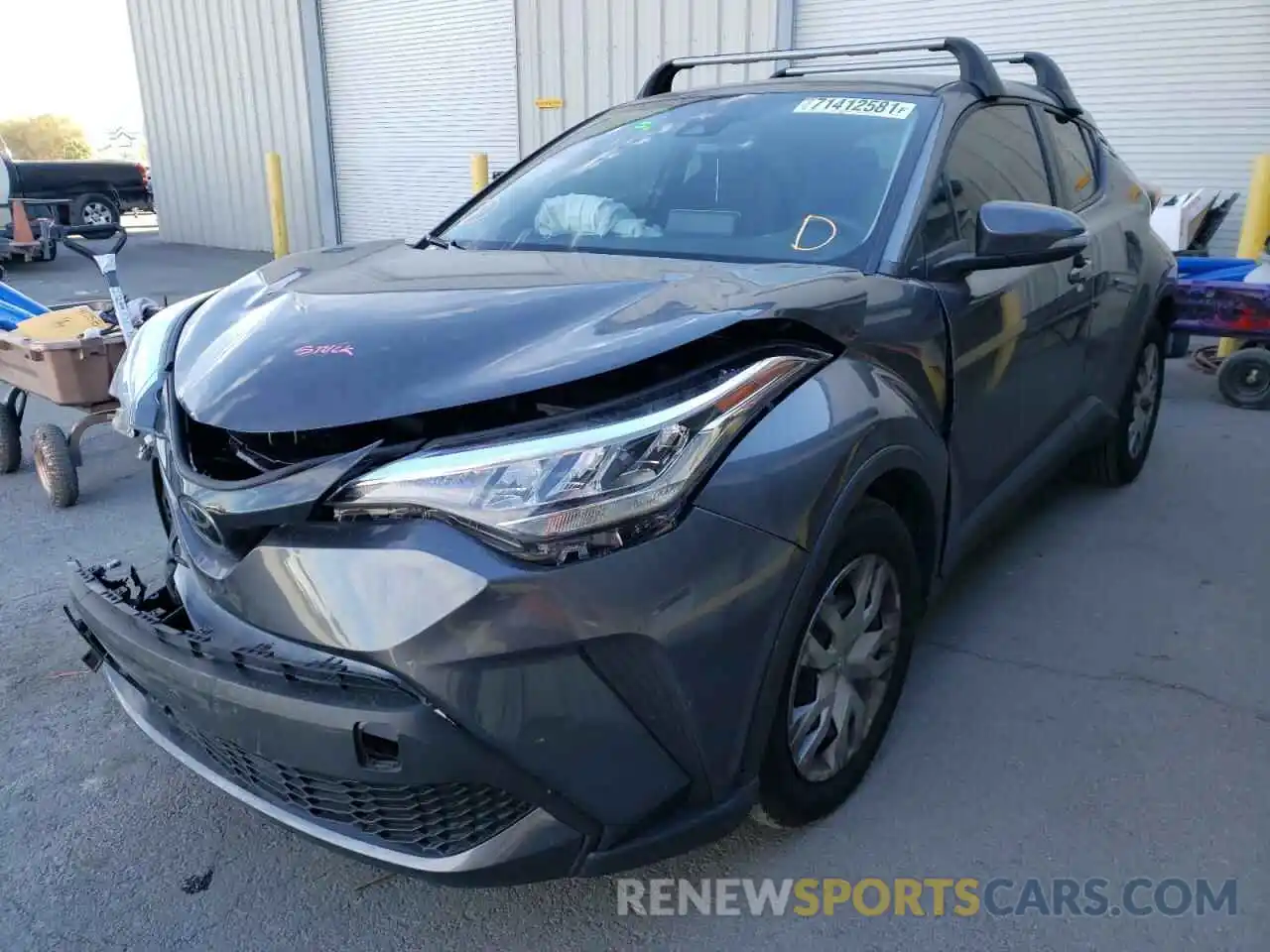 2 Photograph of a damaged car JTNKHMBX6M1125437 TOYOTA C-HR 2021