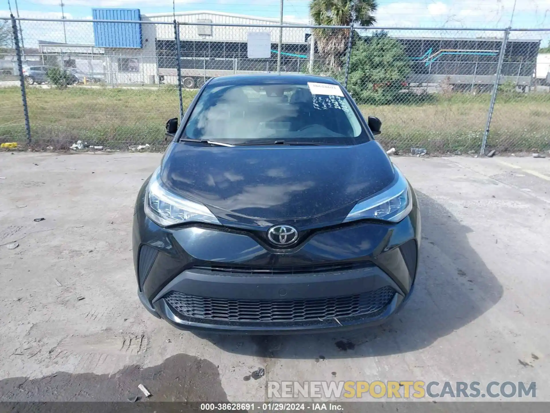 12 Photograph of a damaged car JTNKHMBX7M1095798 TOYOTA C-HR 2021