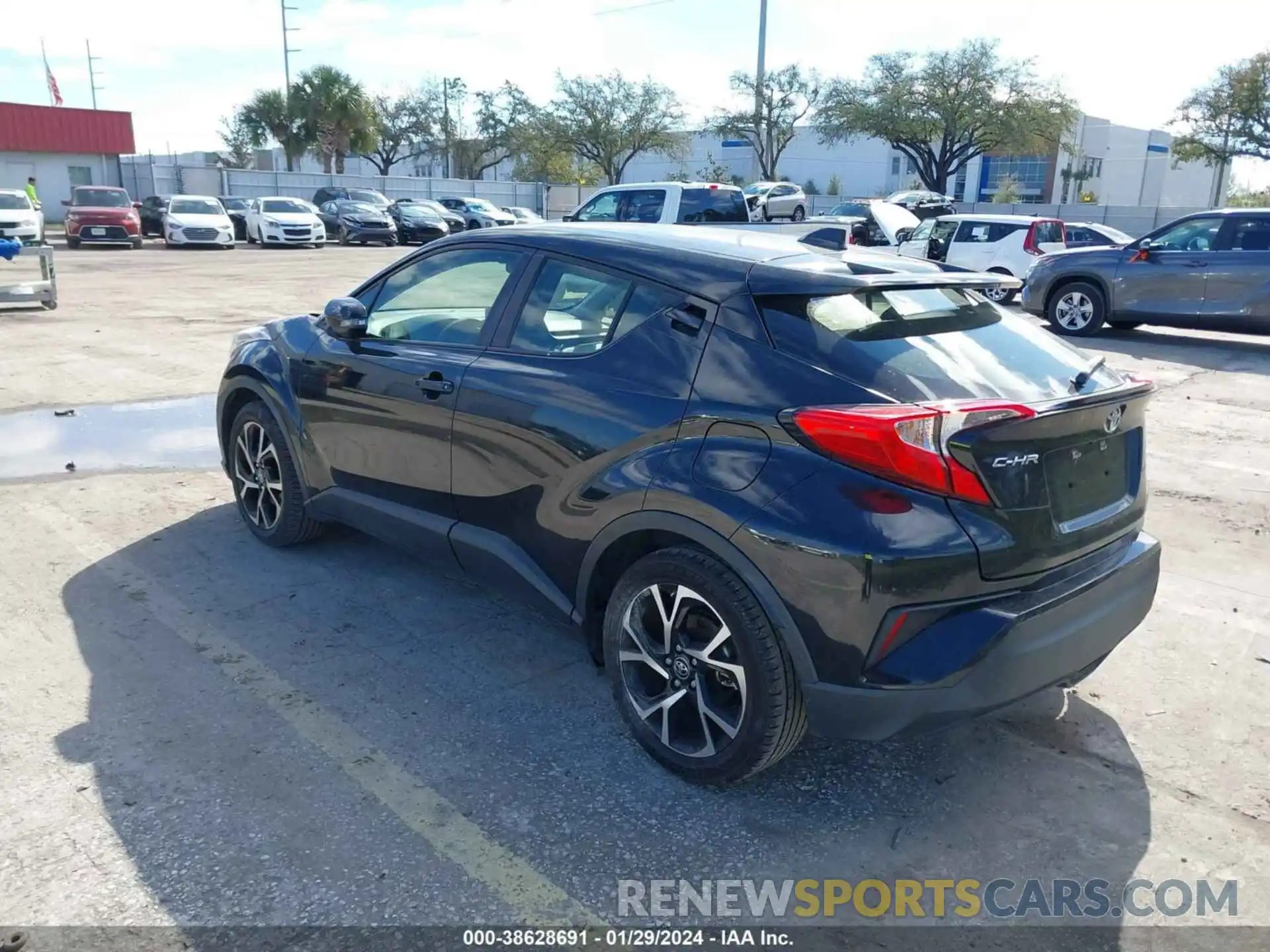 3 Photograph of a damaged car JTNKHMBX7M1095798 TOYOTA C-HR 2021