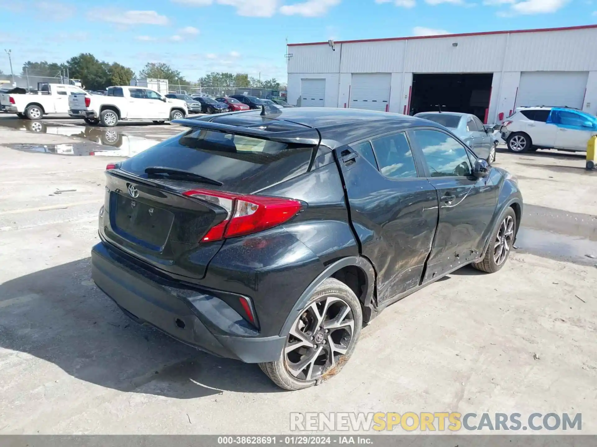 4 Photograph of a damaged car JTNKHMBX7M1095798 TOYOTA C-HR 2021