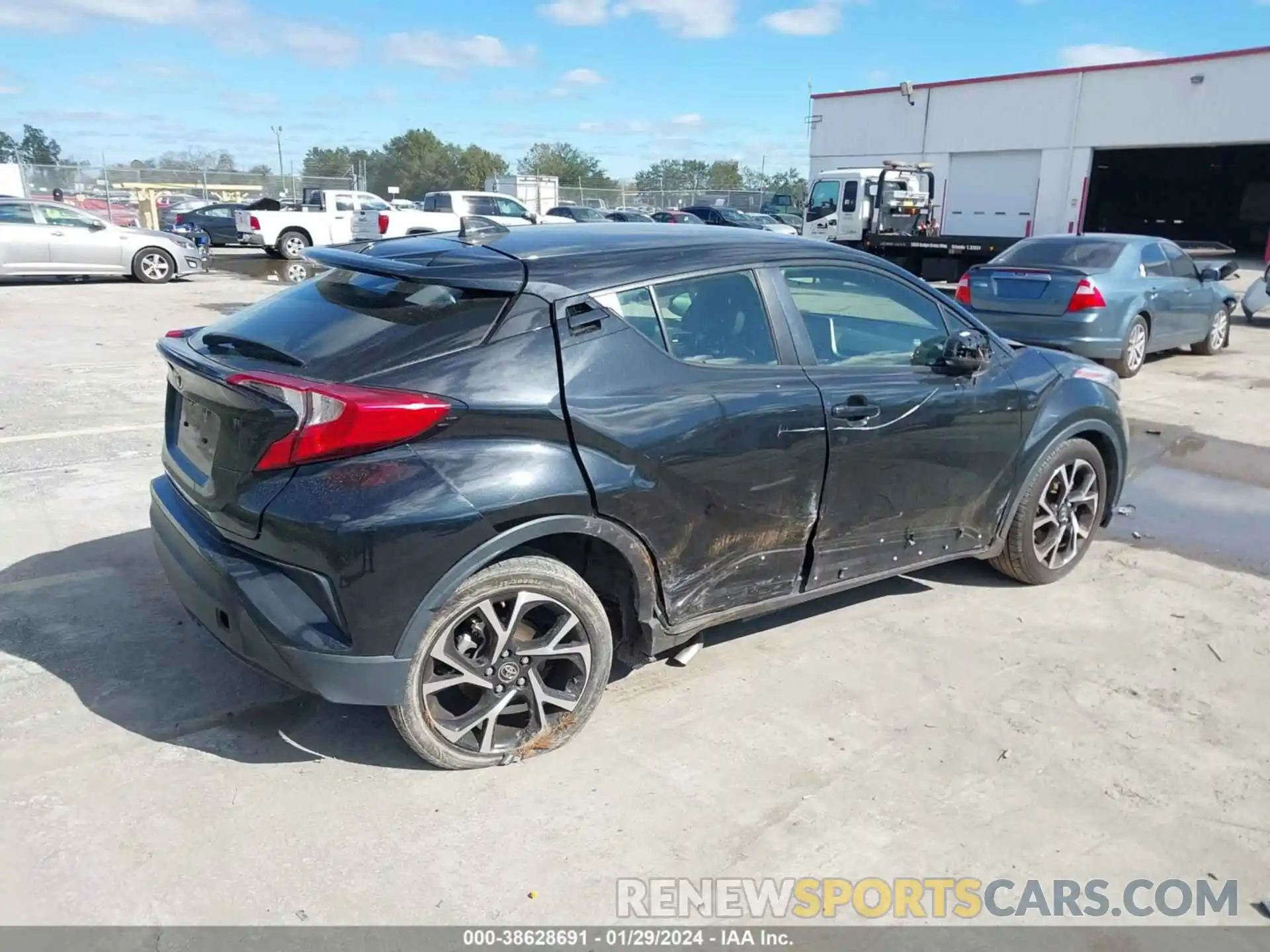 6 Photograph of a damaged car JTNKHMBX7M1095798 TOYOTA C-HR 2021