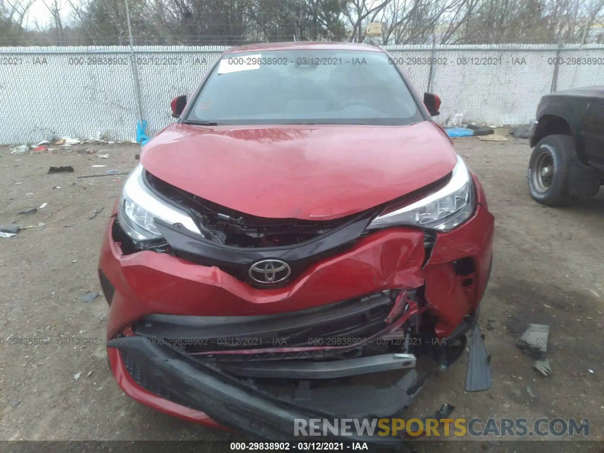 6 Photograph of a damaged car JTNKHMBX7M1098071 TOYOTA C-HR 2021