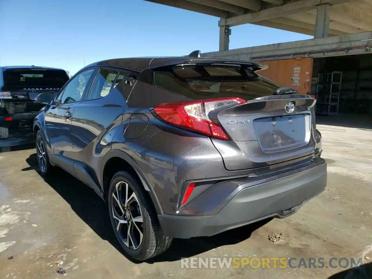 3 Photograph of a damaged car JTNKHMBX7M1104158 TOYOTA C-HR 2021