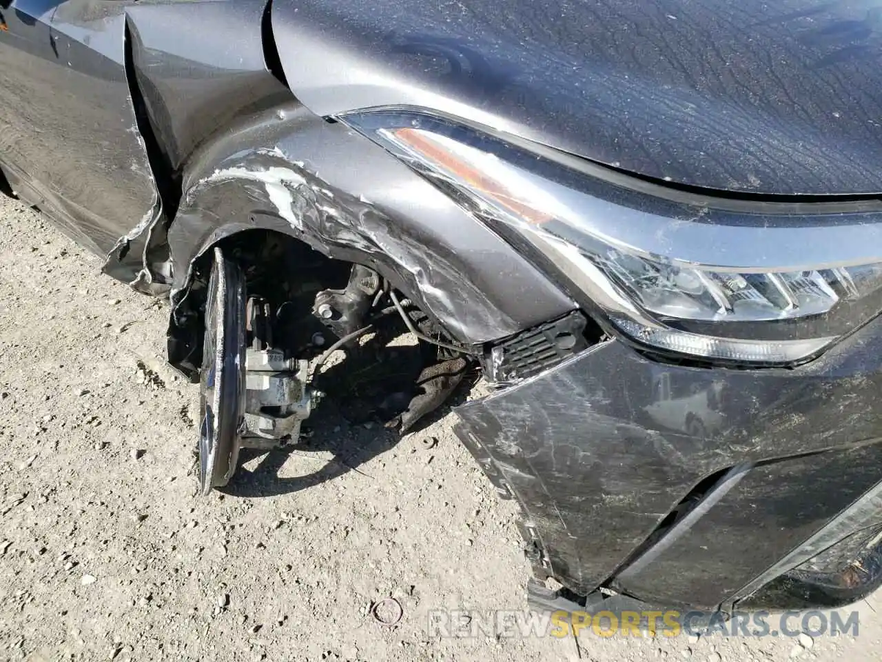 9 Photograph of a damaged car JTNKHMBX7M1105102 TOYOTA C-HR 2021