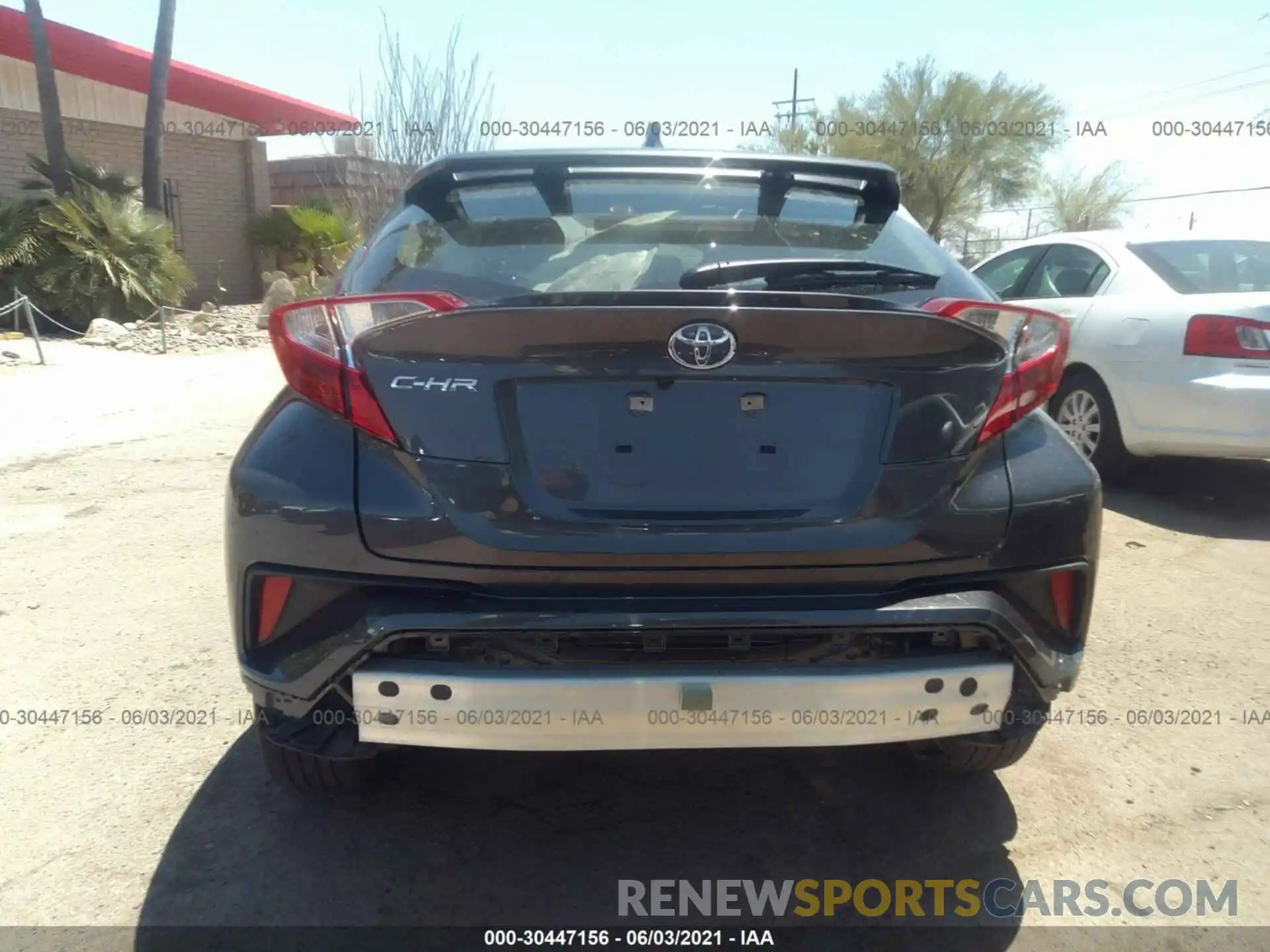 6 Photograph of a damaged car JTNKHMBX7M1106329 TOYOTA C-HR 2021