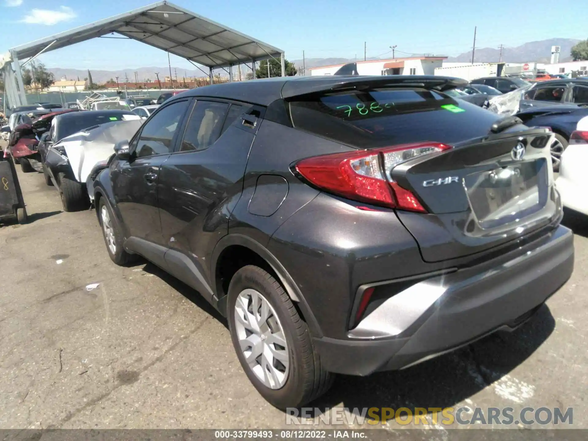 3 Photograph of a damaged car JTNKHMBX7M1107884 TOYOTA C-HR 2021