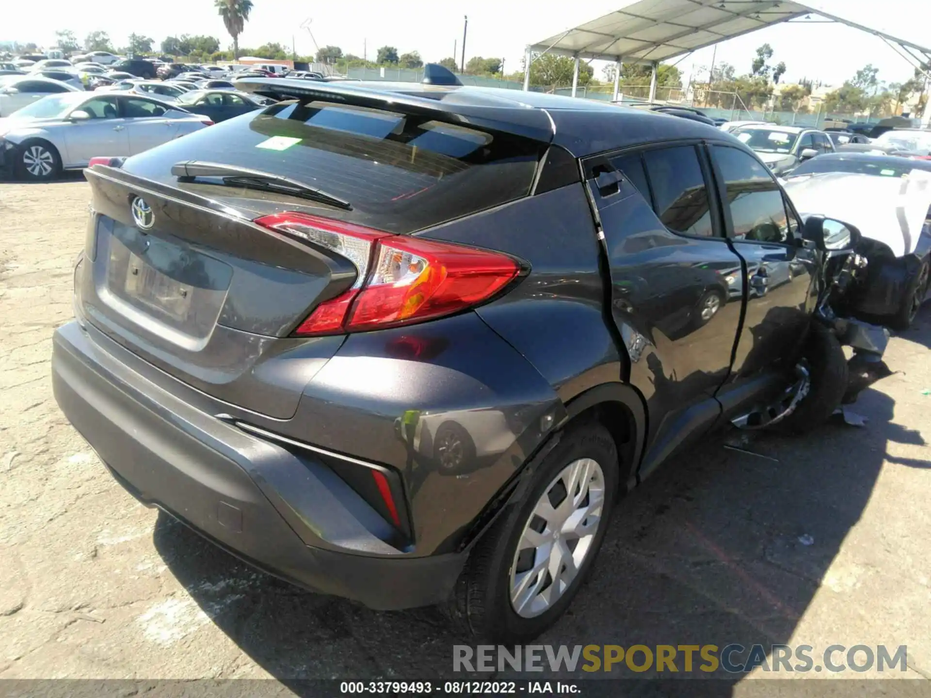 4 Photograph of a damaged car JTNKHMBX7M1107884 TOYOTA C-HR 2021