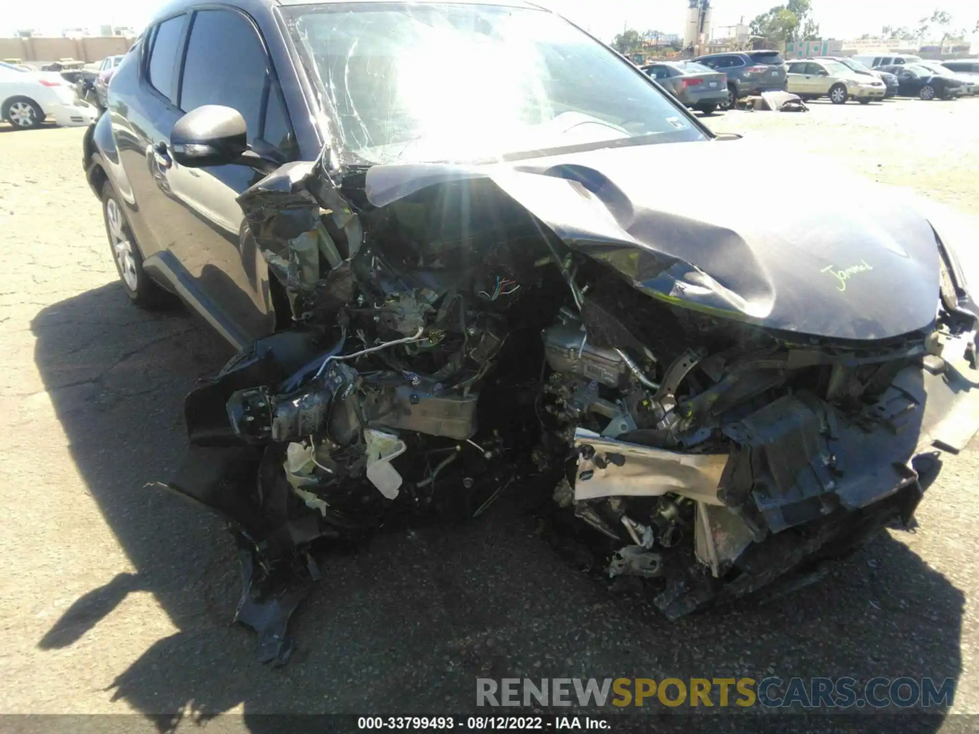 6 Photograph of a damaged car JTNKHMBX7M1107884 TOYOTA C-HR 2021