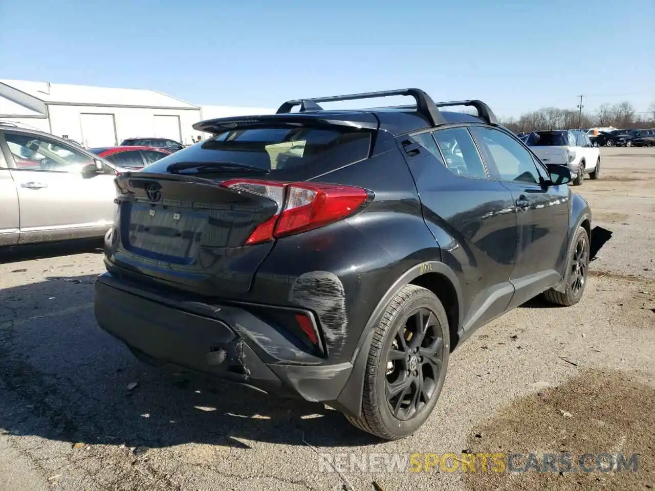 4 Photograph of a damaged car JTNKHMBX7M1110302 TOYOTA C-HR 2021