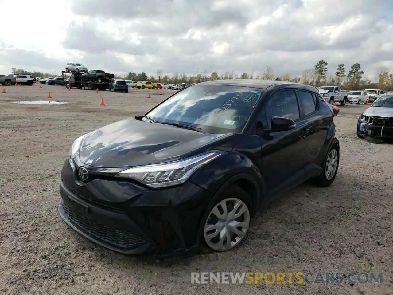 2 Photograph of a damaged car JTNKHMBX7M1110414 TOYOTA C-HR 2021